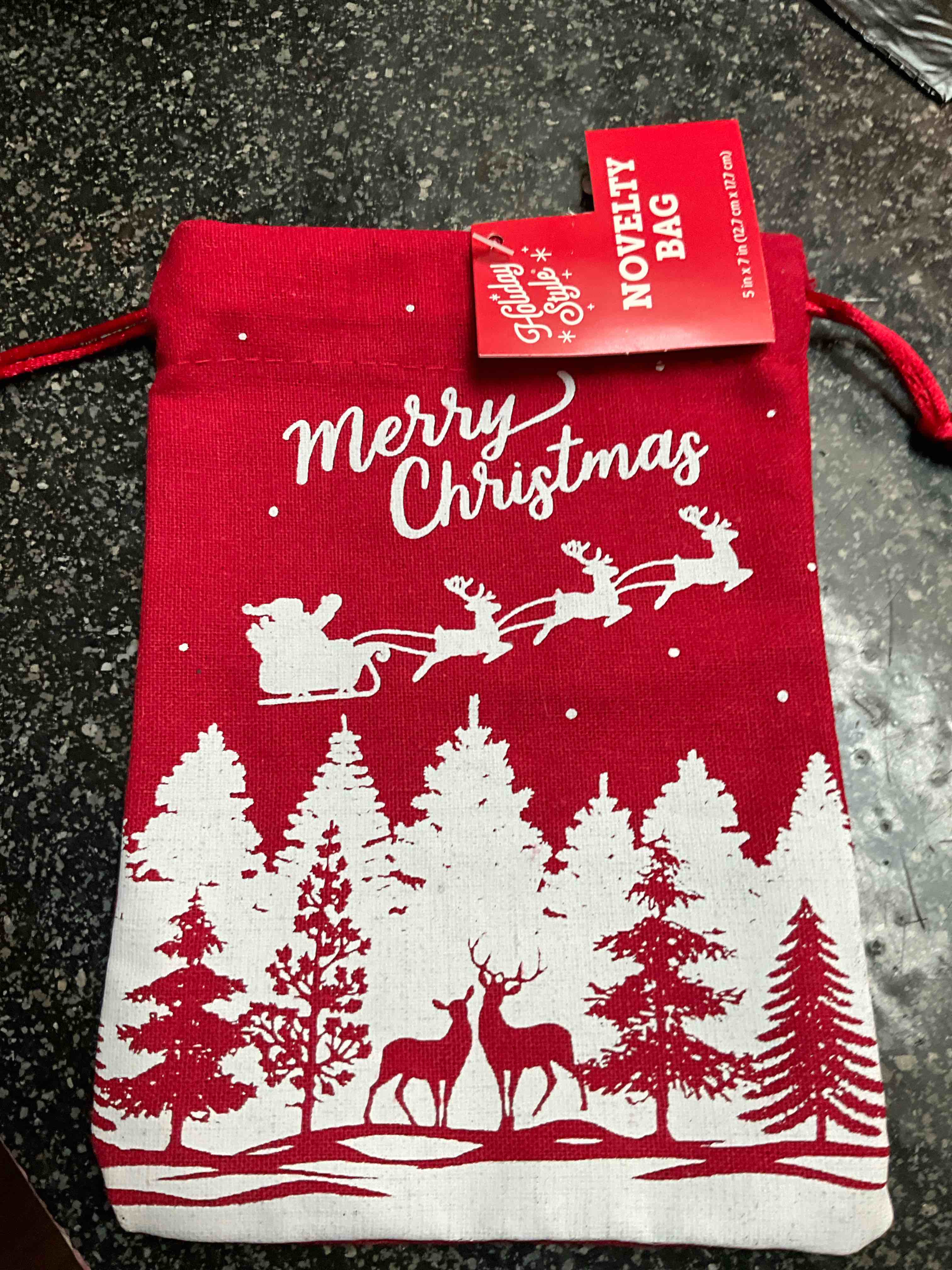 Holiday Style - Novelty Bag - Merry Christmas