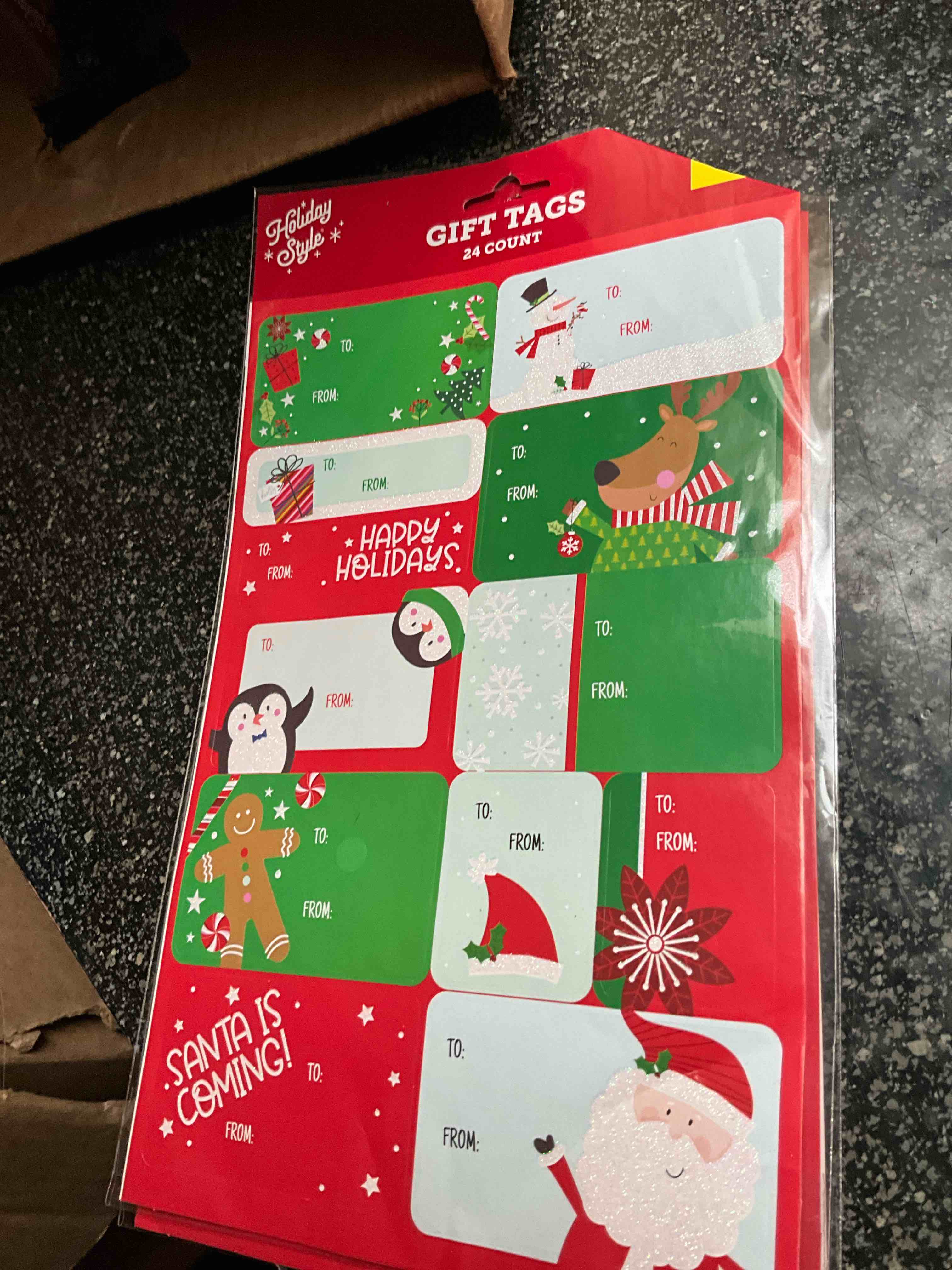Holiday Style - Gift Tags - 24 count 