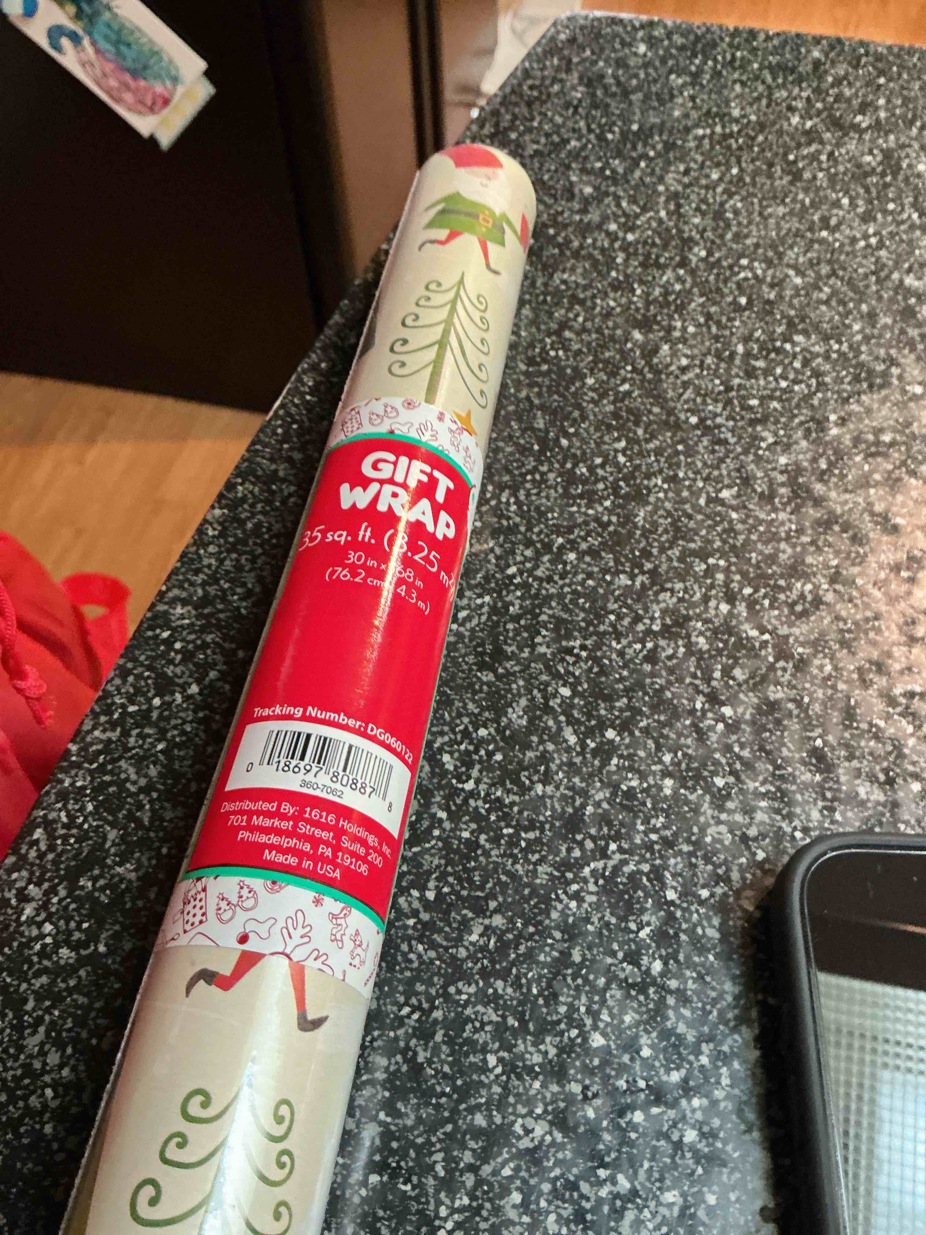 Gift Wrap 35 Sq. Ft. 30 “ X 168 “