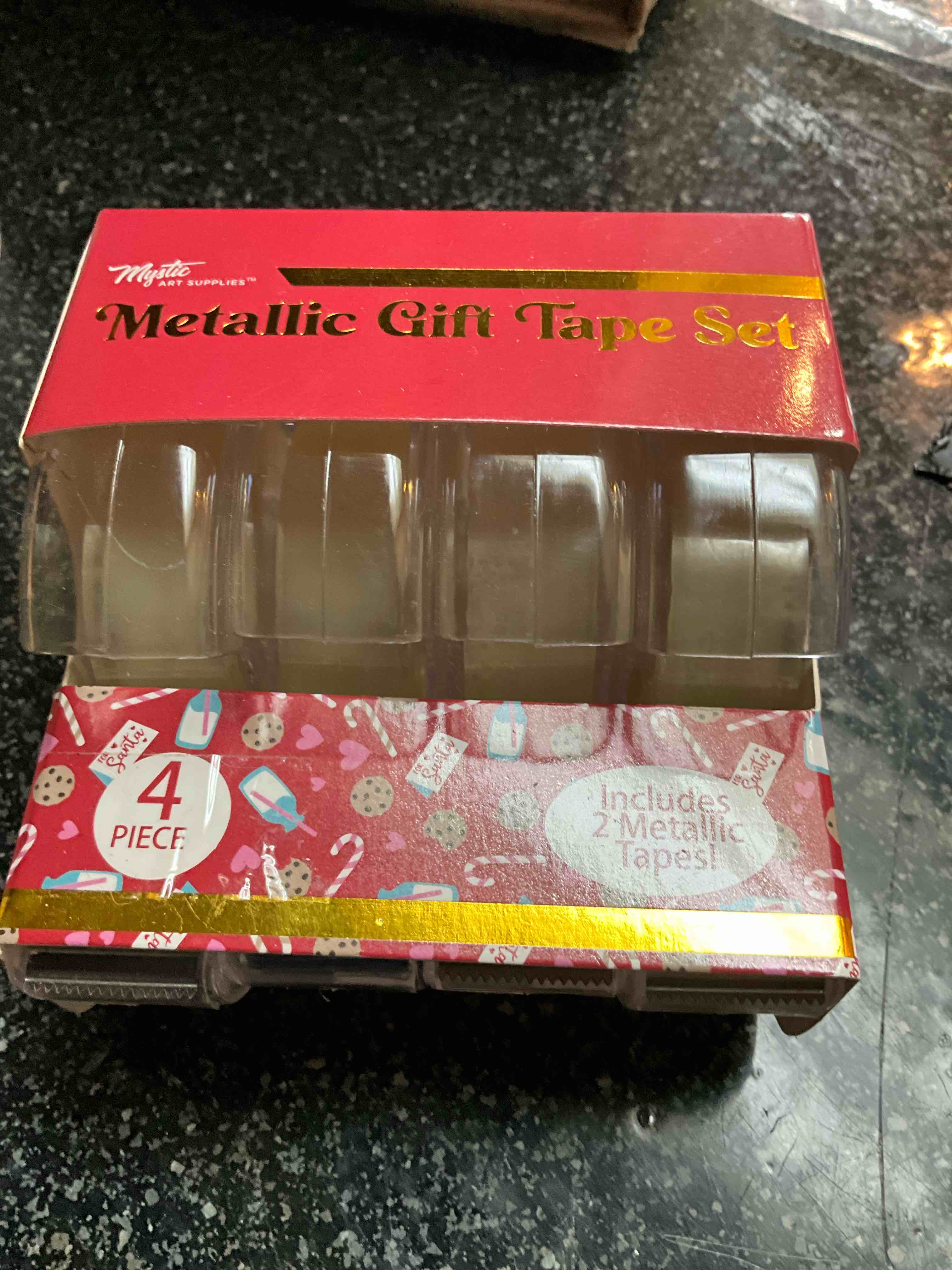 Mystic - Metallic Gift Tape Set - 4 pack