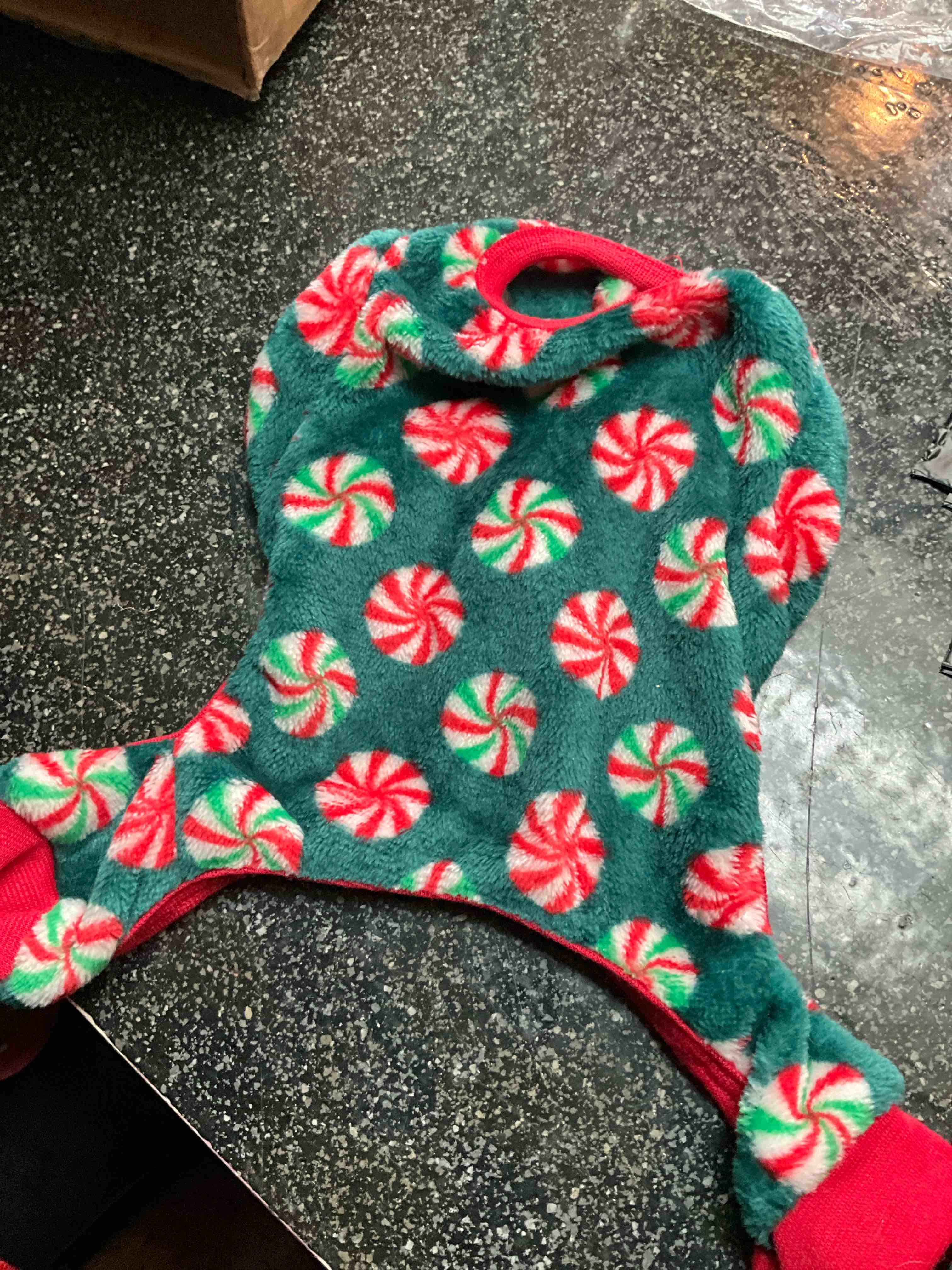 Christmas Super Soft Pet PJ’s - size - XS
