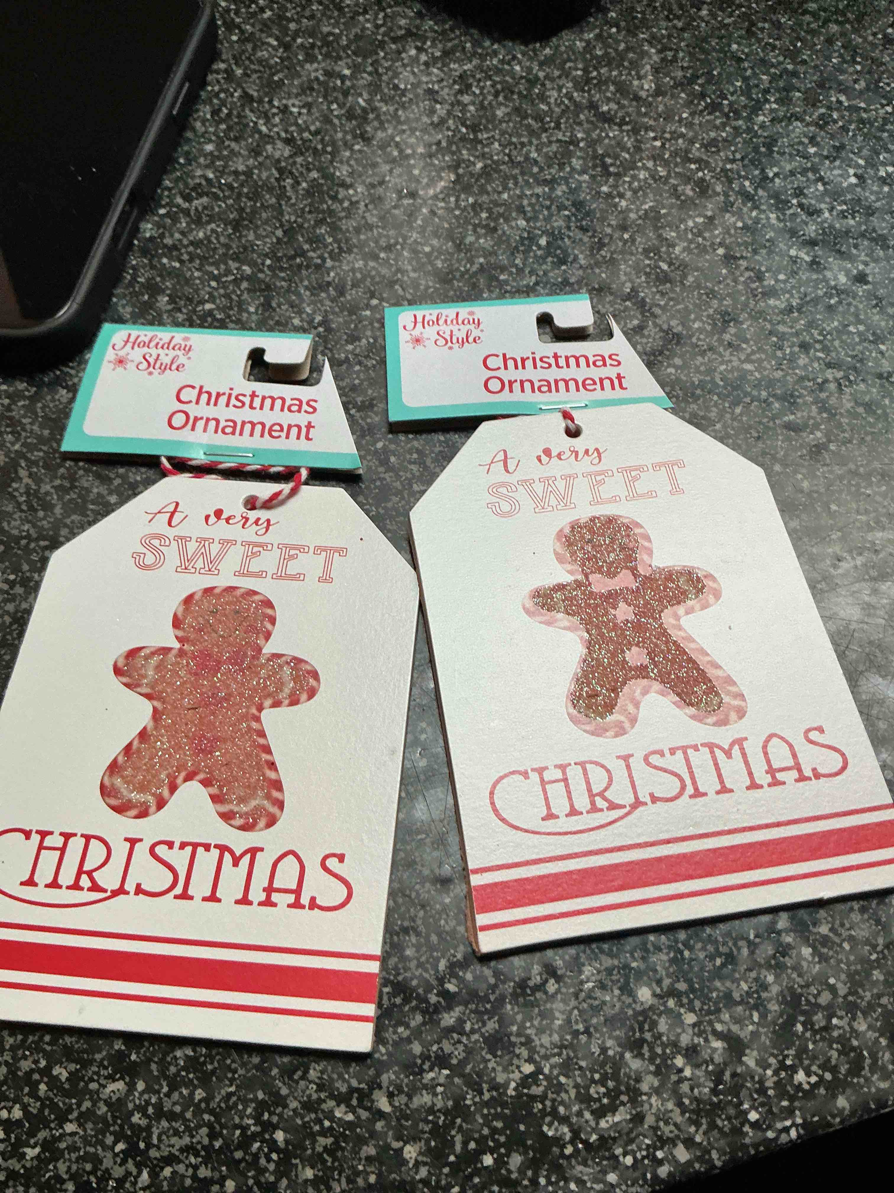 Holiday Style Christmas Ornament. A Very Sweet Christmas