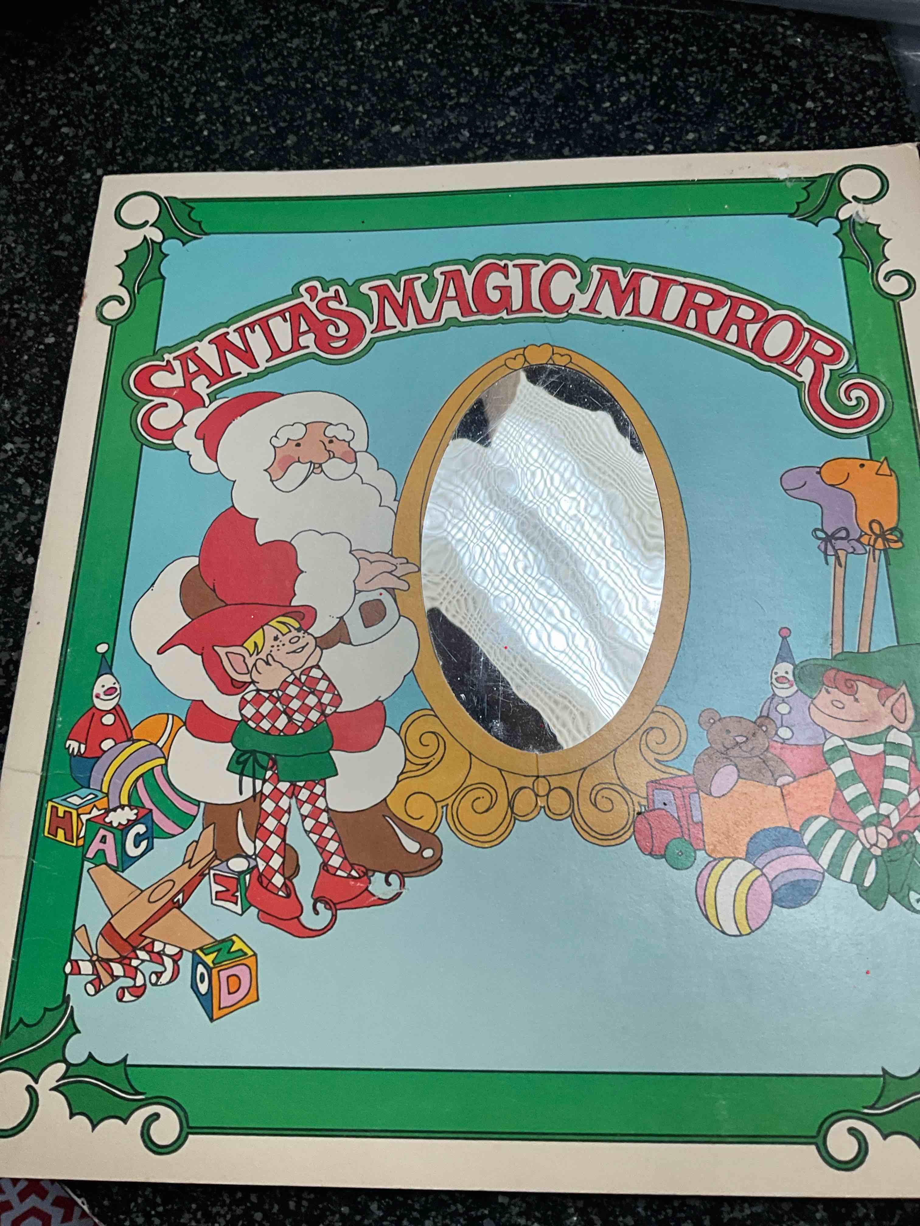 Vintage - Santa’s Magic Mirror - with 2 Albums 