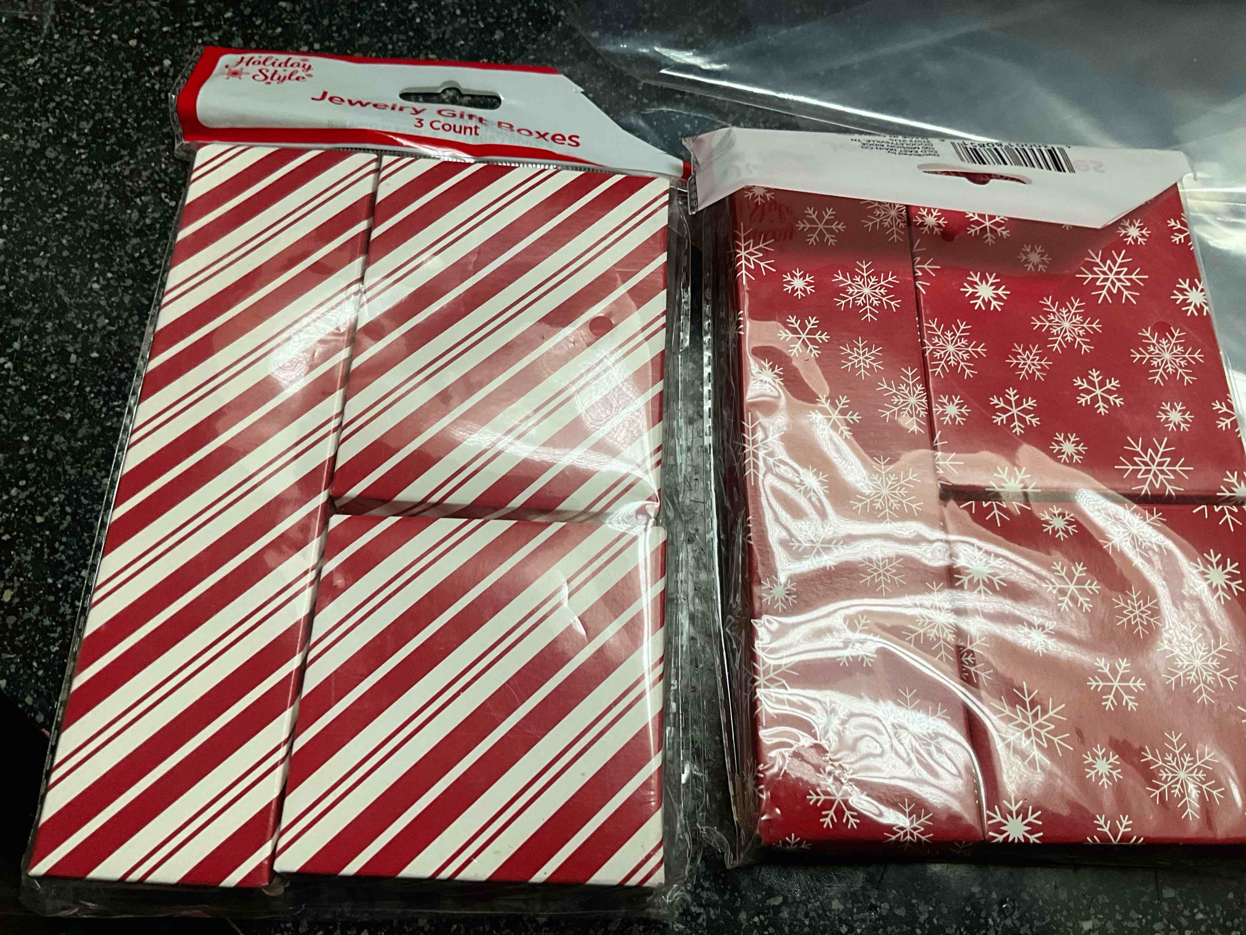 Small Jewelry/Gift Boxes - 3 count 