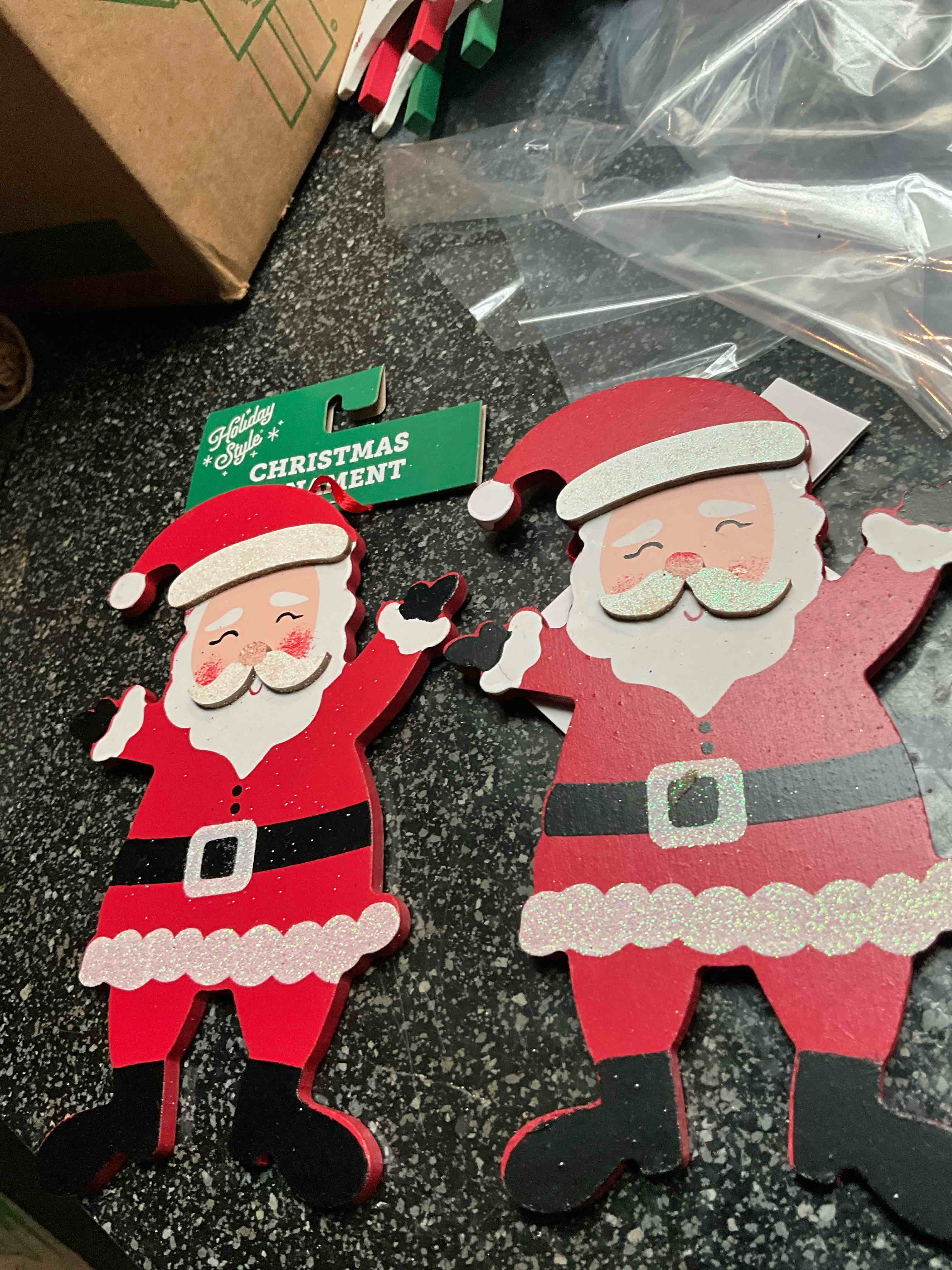 Santa Christmas Ornament 