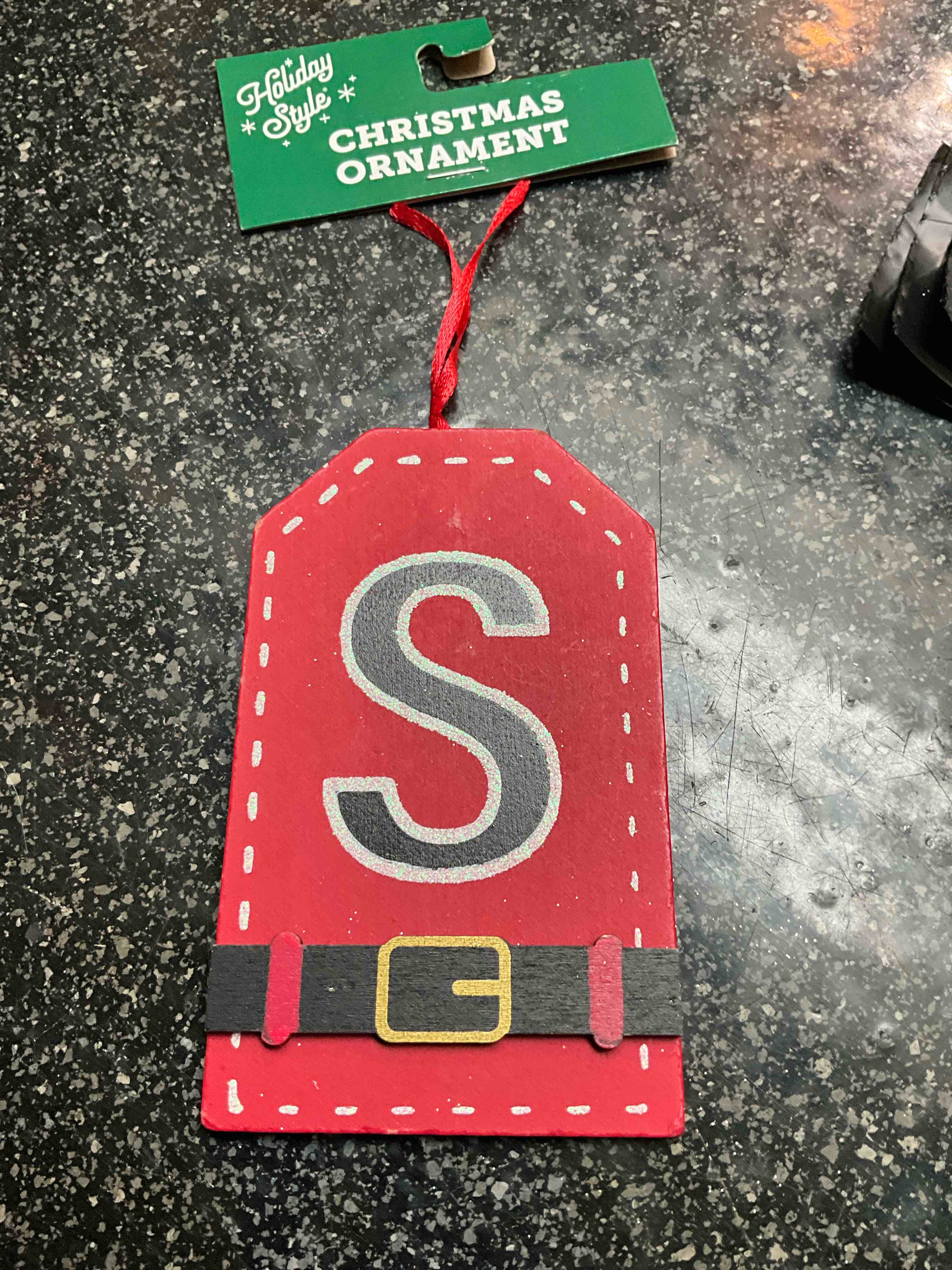 Christmas Ornament - S -