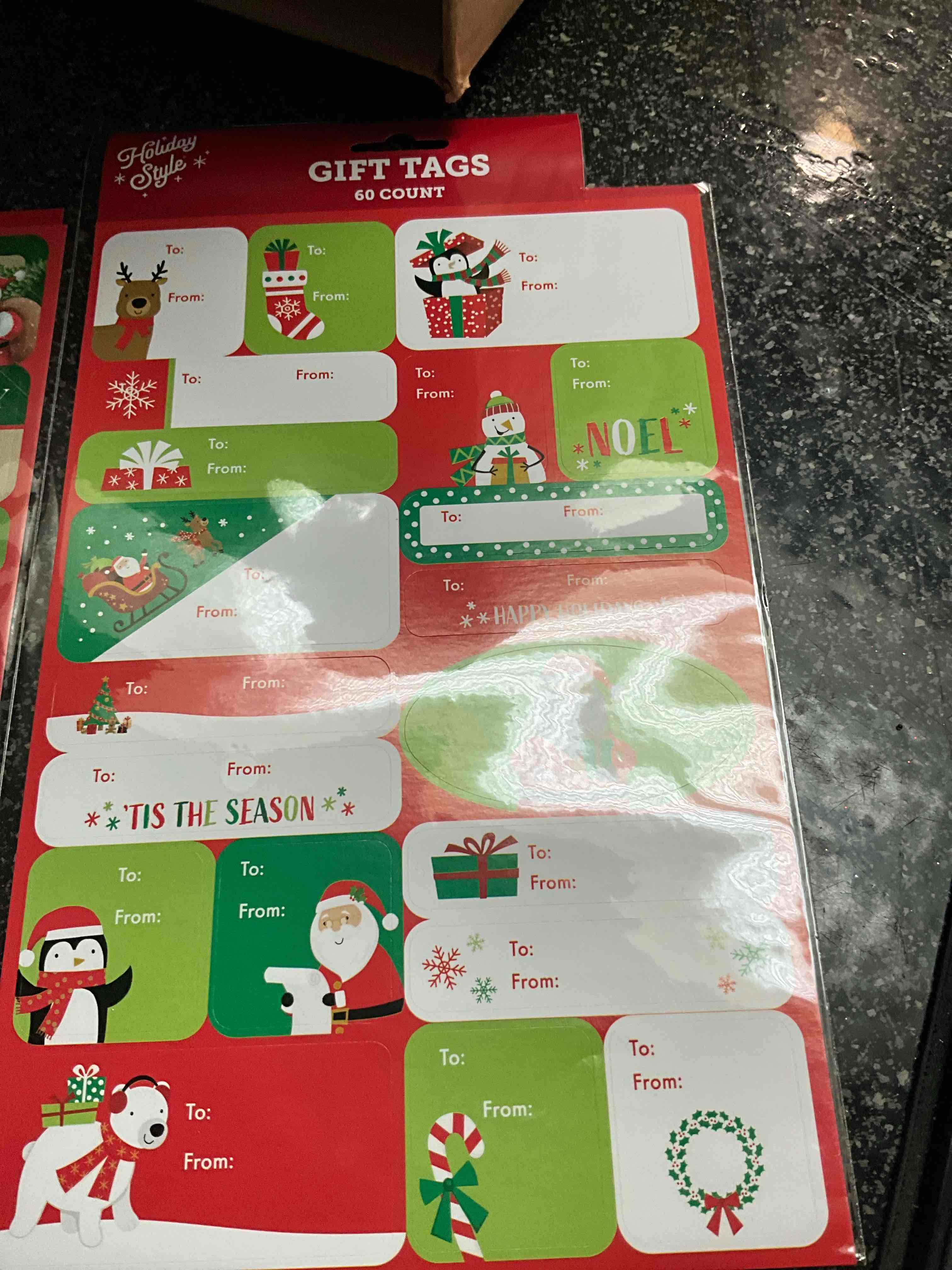 Holiday Style - Gift Tags - 60 count