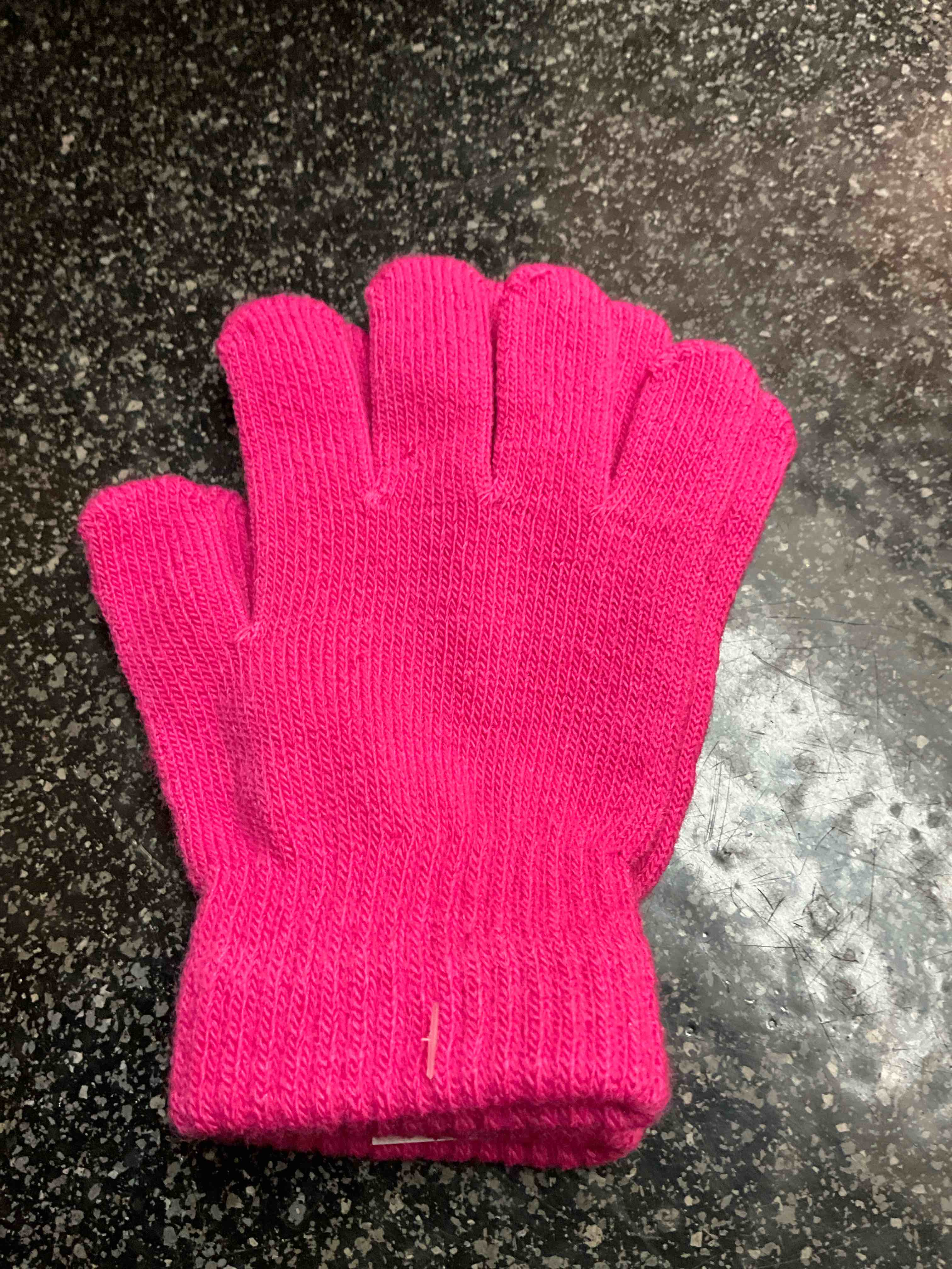 Girls Pink Gloves 