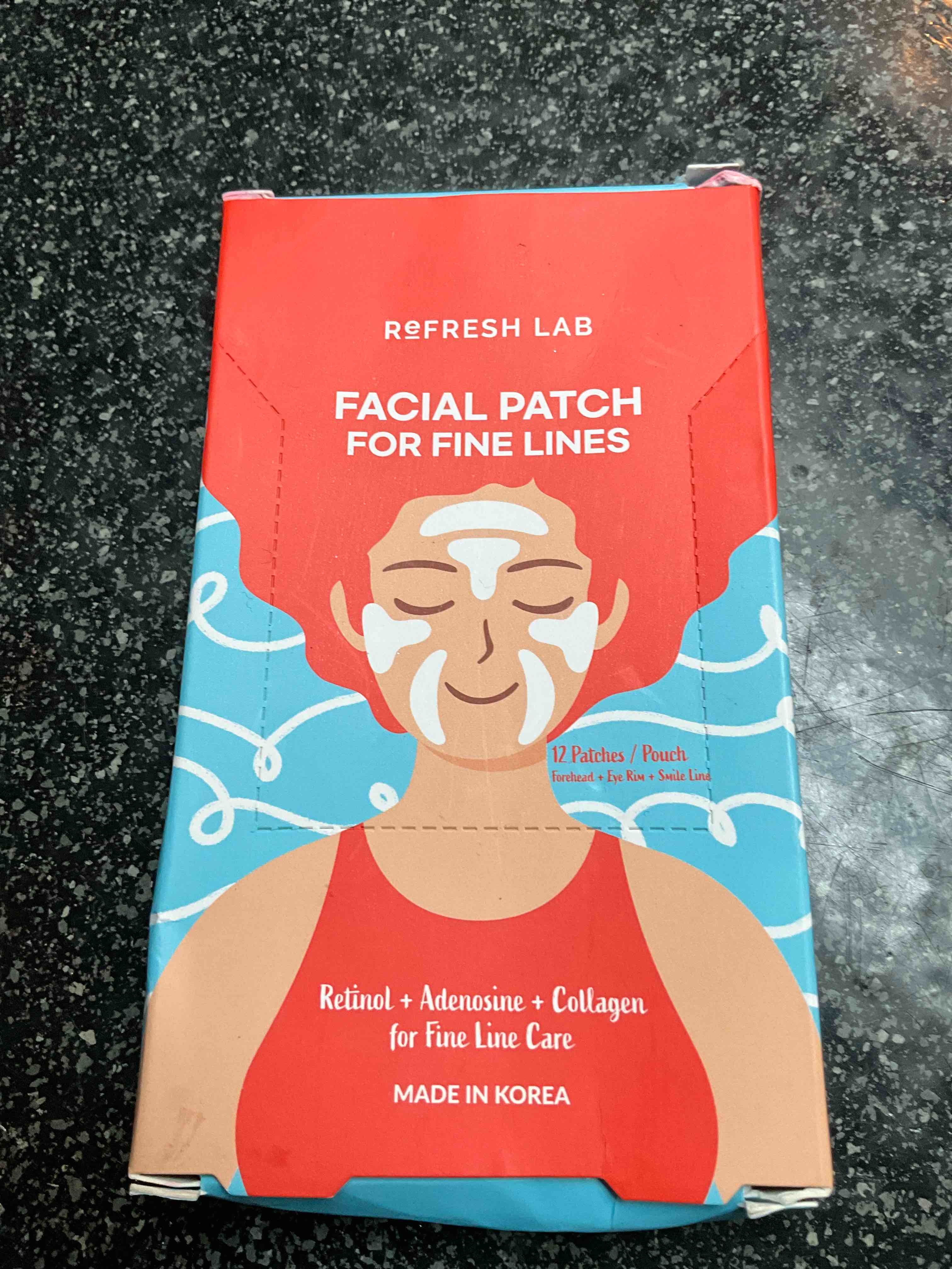 Refresh Lab - Facial Patch for Fine Lines - 12 Patches