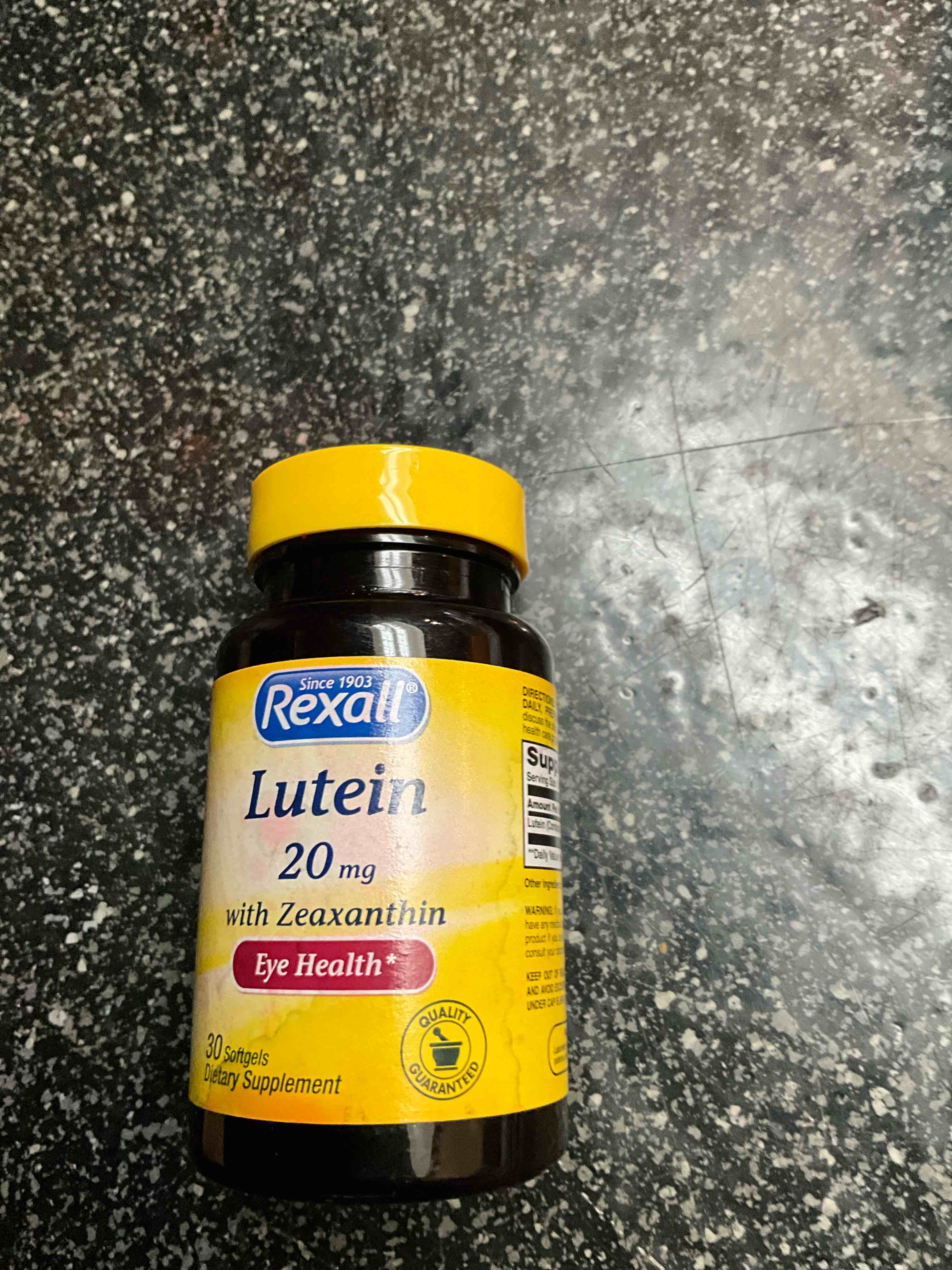 Rexall Lutein - 20mg - 30 softgels 