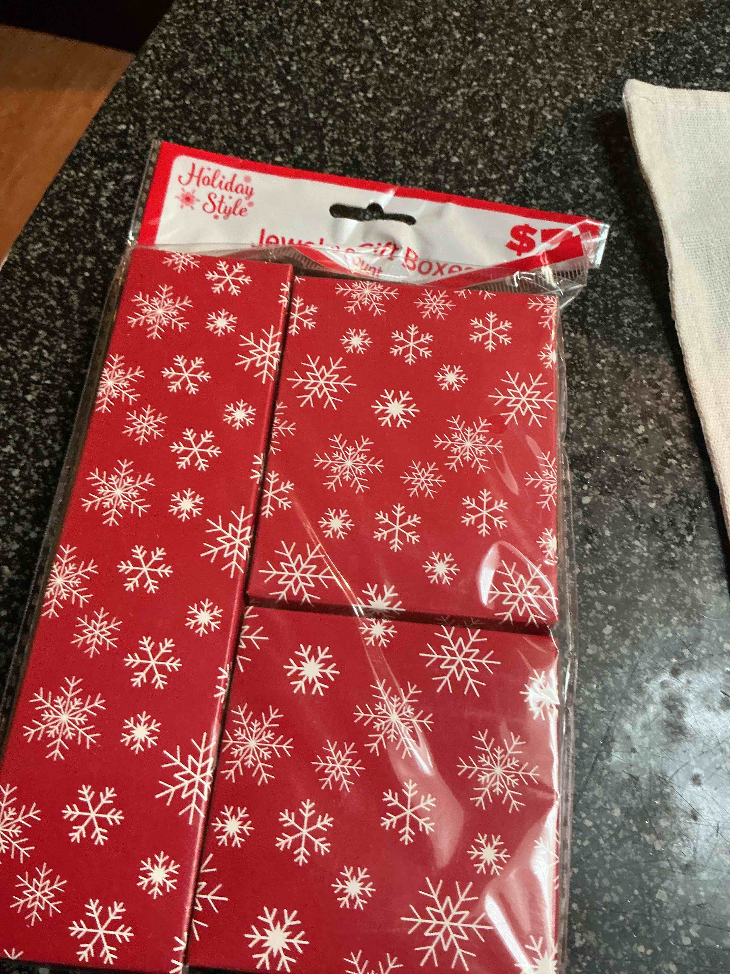 Holiday Style Jewelry Gift Boxes 