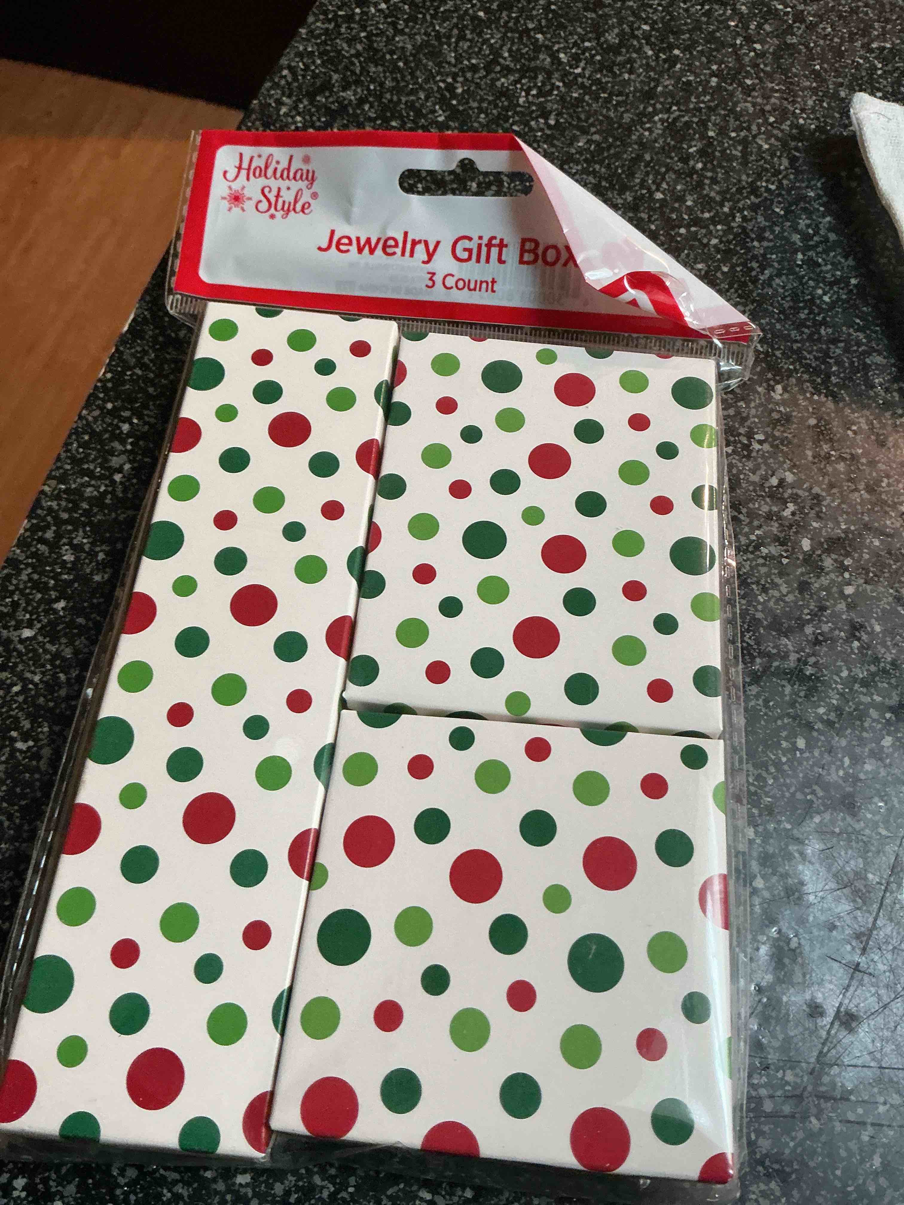 Holiday Jewelry Gift Boxes 