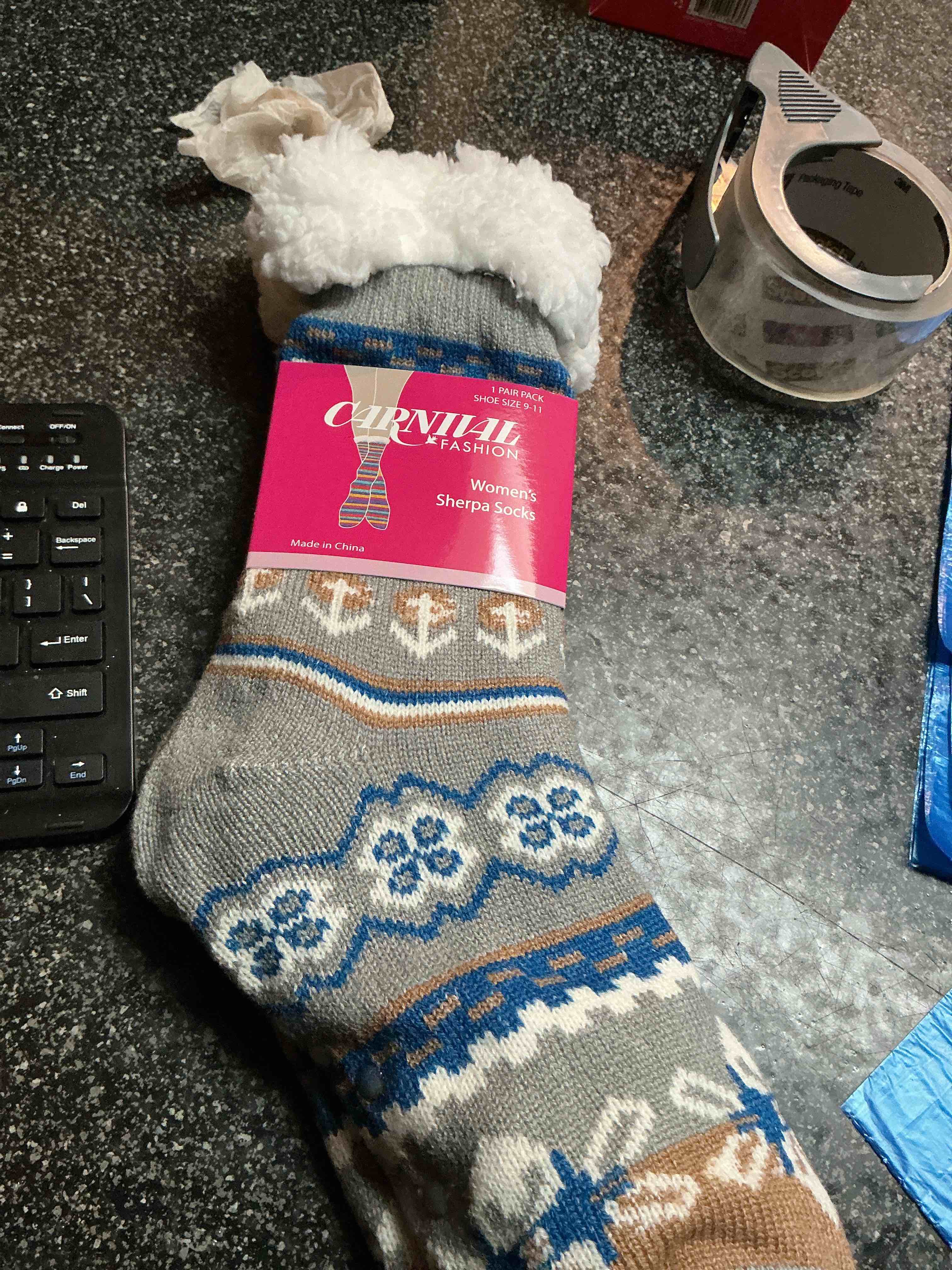 Carnival Fashion Women’s  Sherpa Socks  