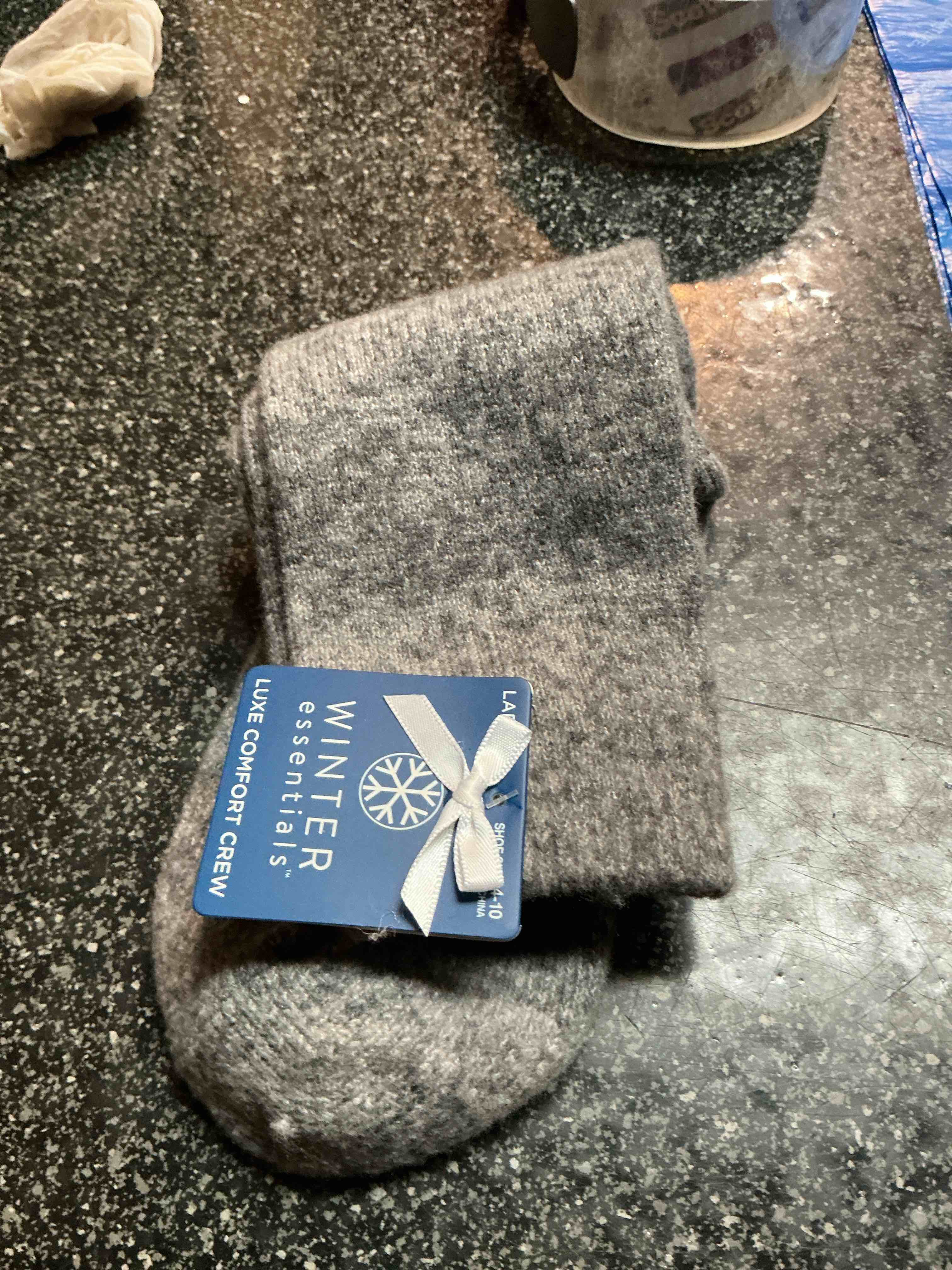 Winter Essentials Luxe Comfort Crew Socks