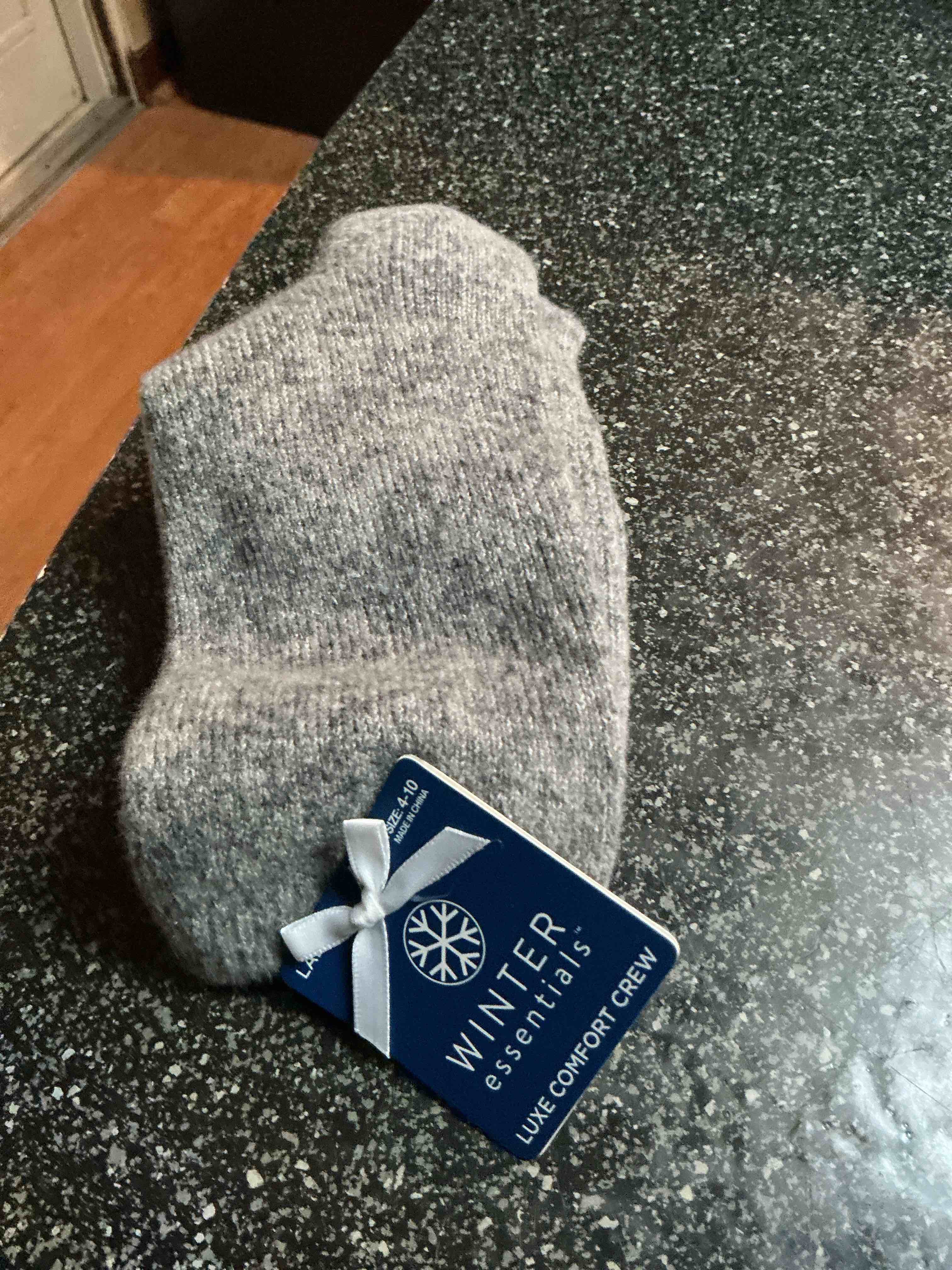 Winter Essentials Luxe Comfort Crew Socks