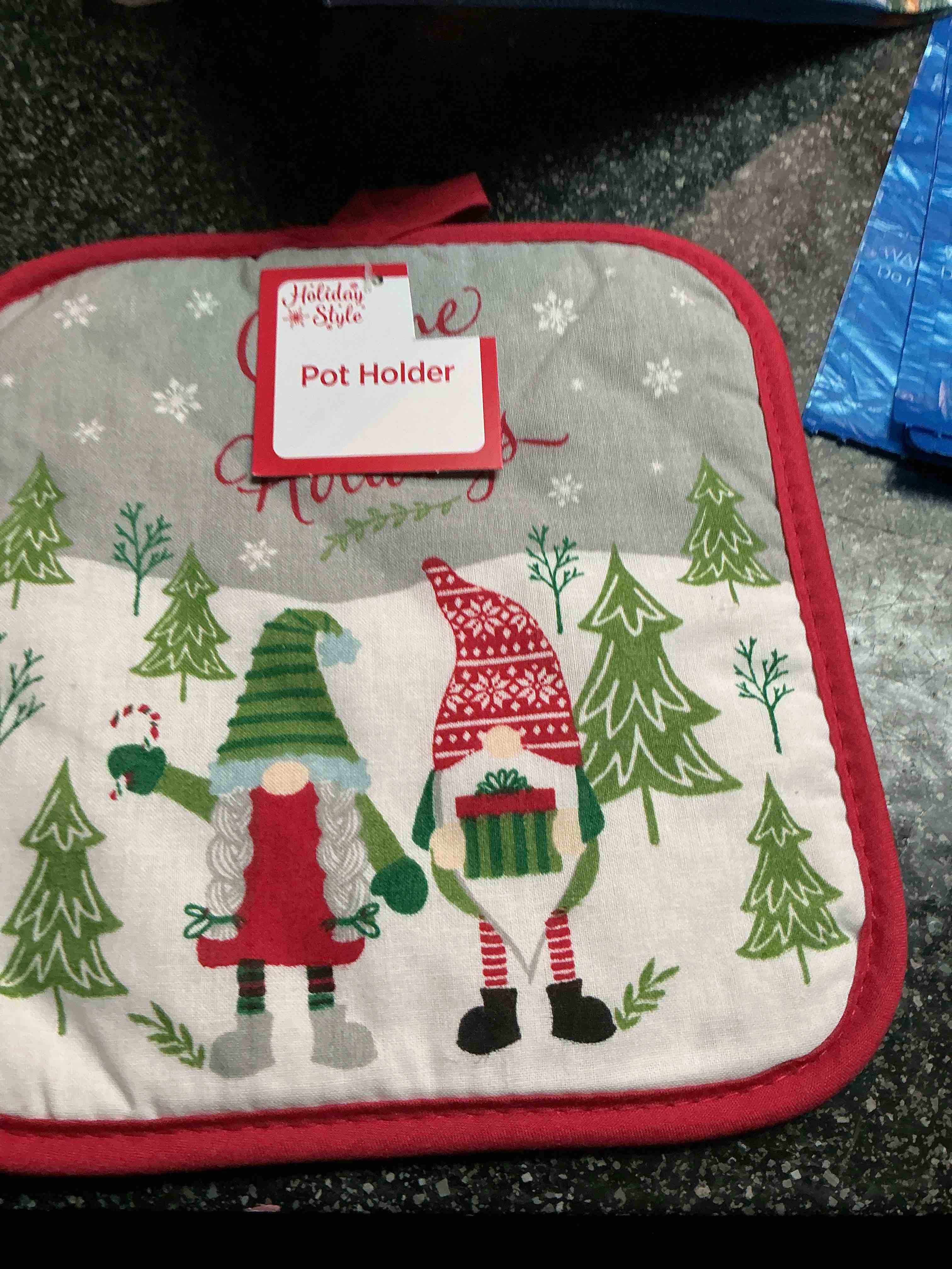 Holiday  Style Pot Holder 