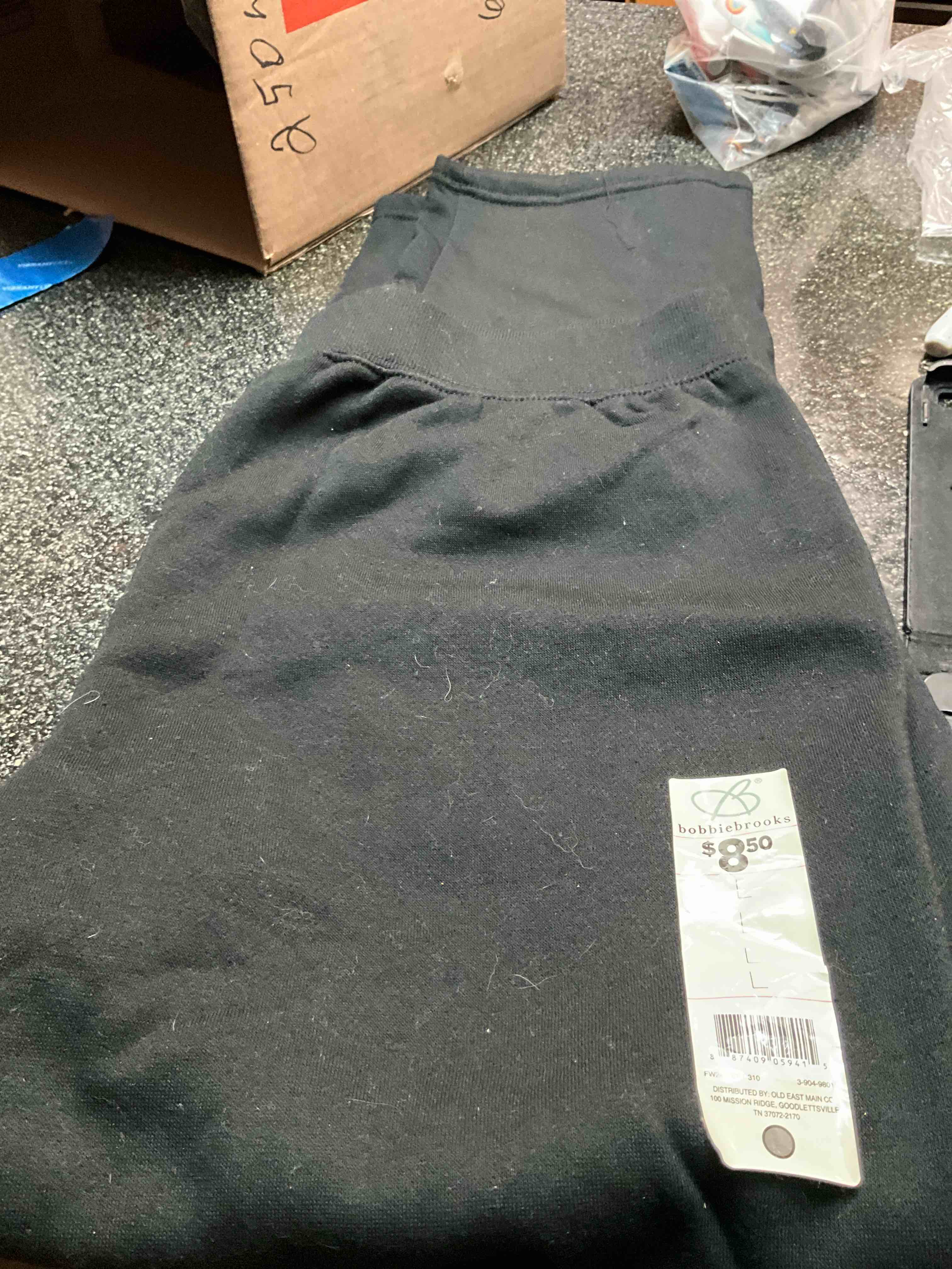 Ladies - Bobbie Brooks - Black - Sweatpants - Size - L 