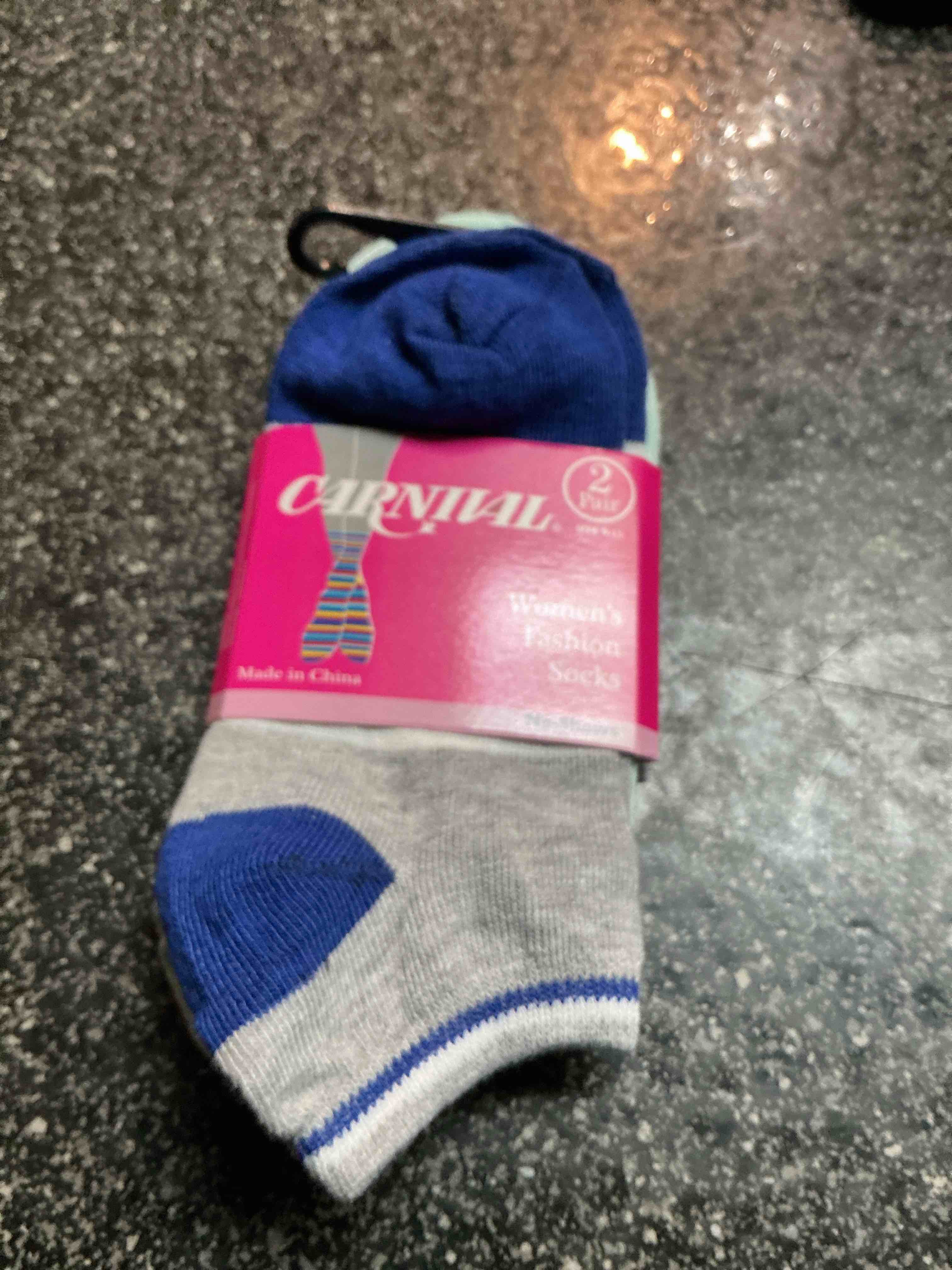 Carnival Women’s Fashion Socks - 2 pack
