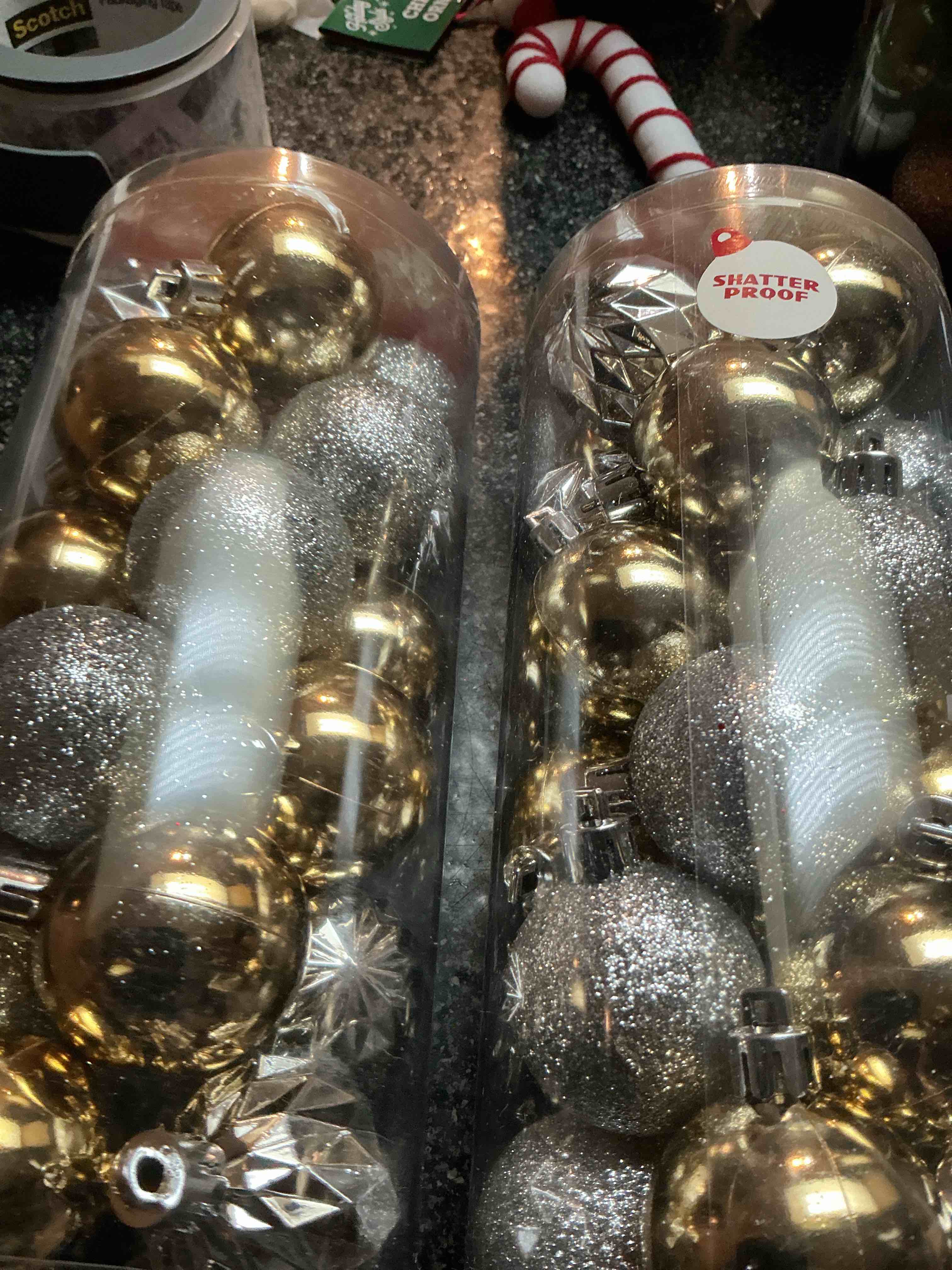 Holiday Style Christmas Ornaments Shatter Proof