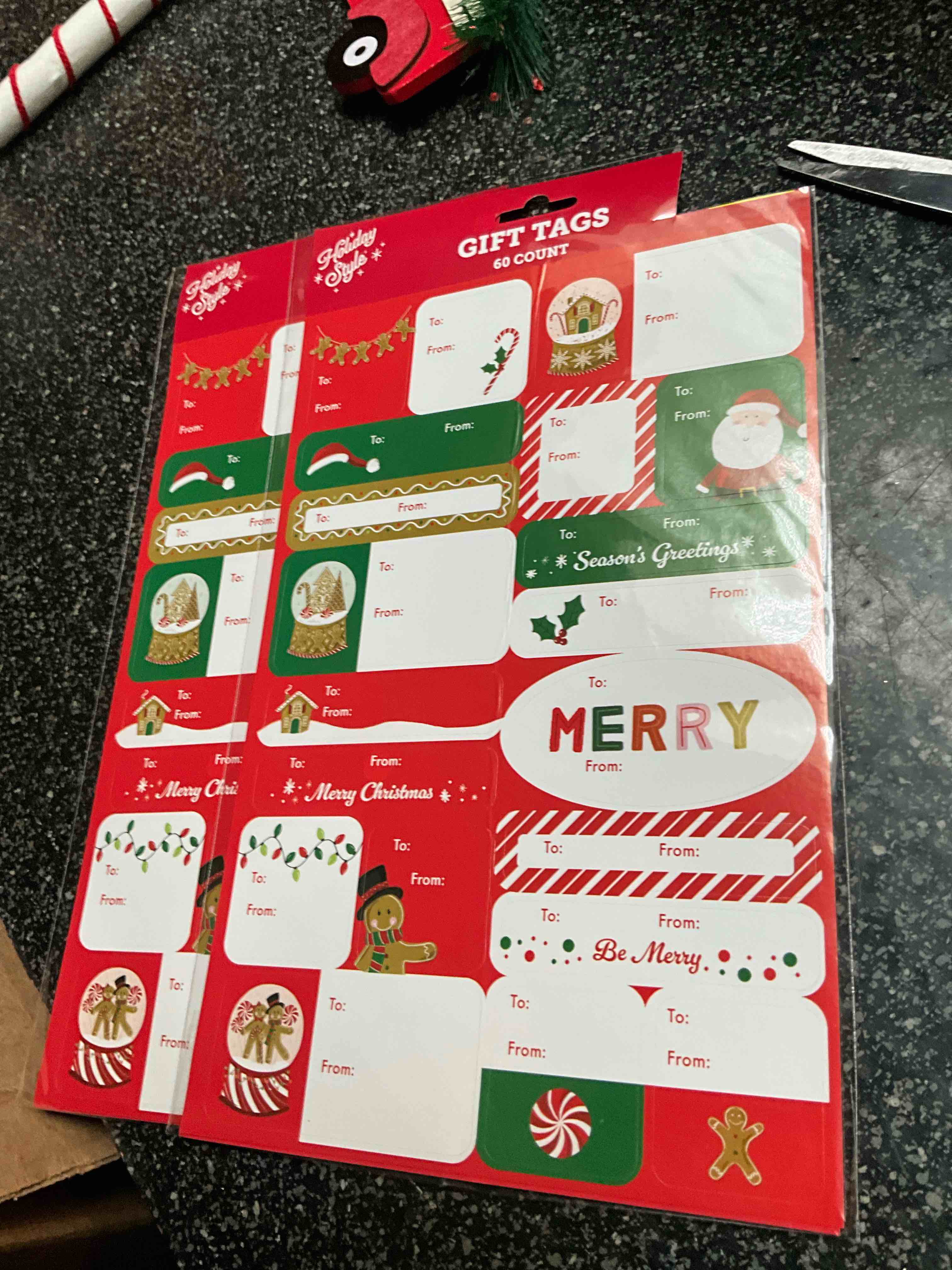 Holiday Style - Gift Tags - 60 count