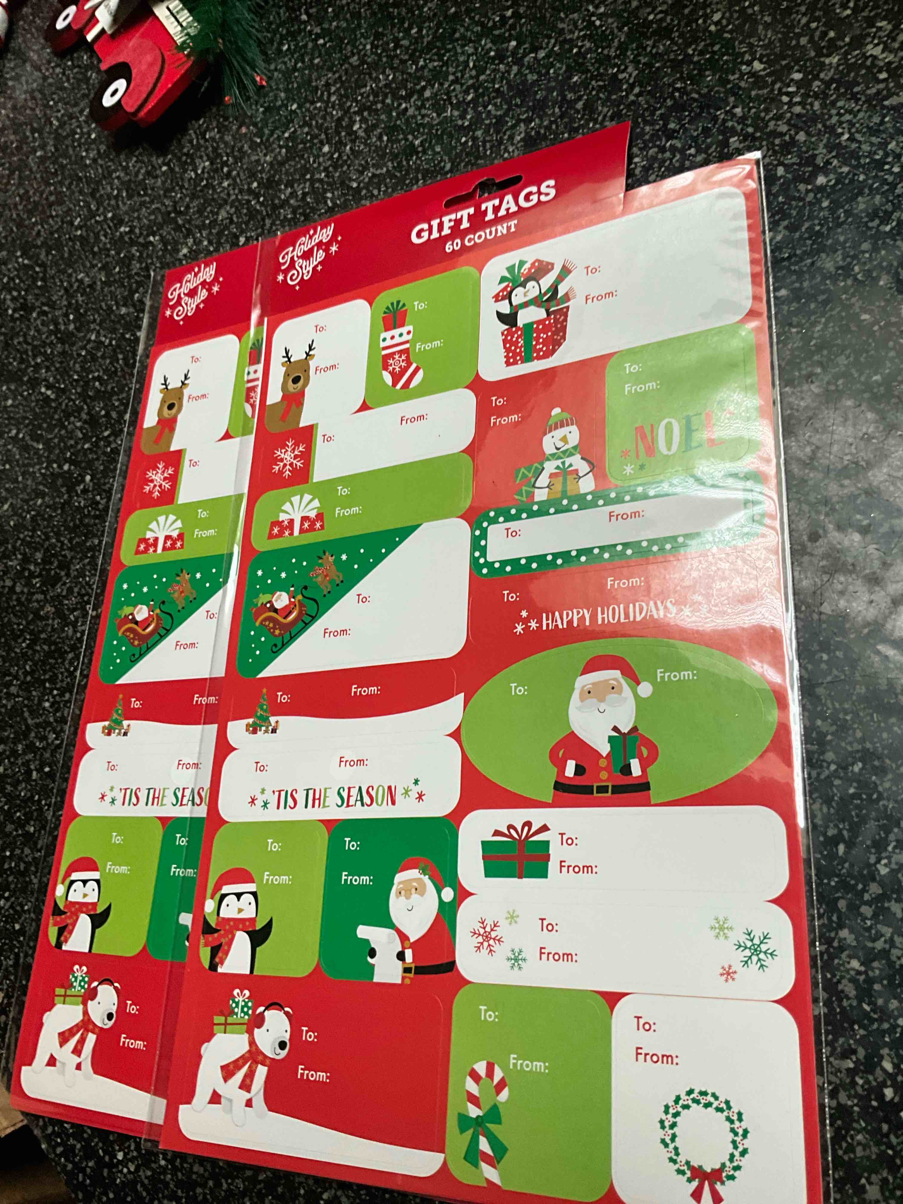 Holiday Style - Gift Tags - 60 count