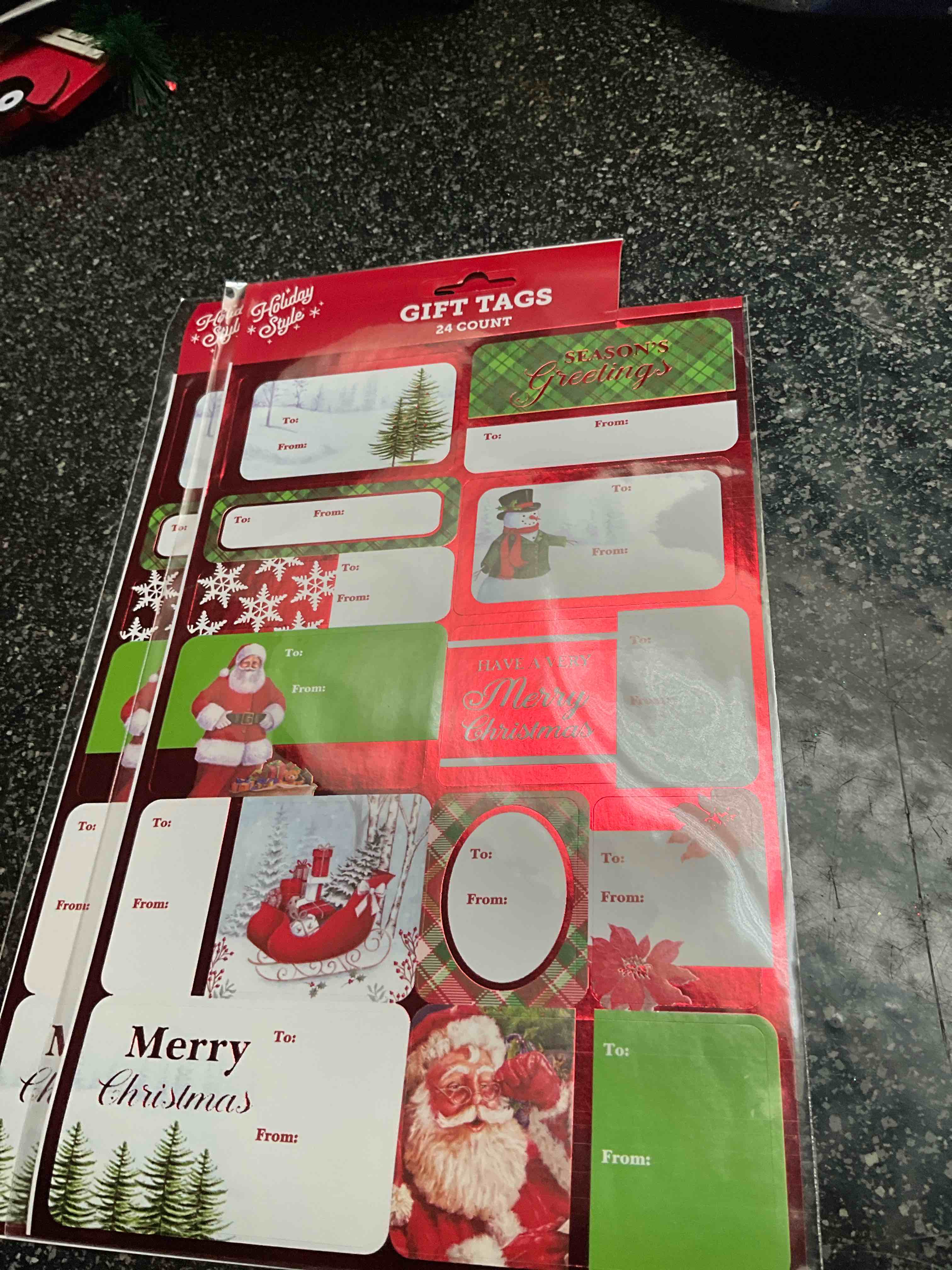 Holiday Style - Gift Tags - 24 count