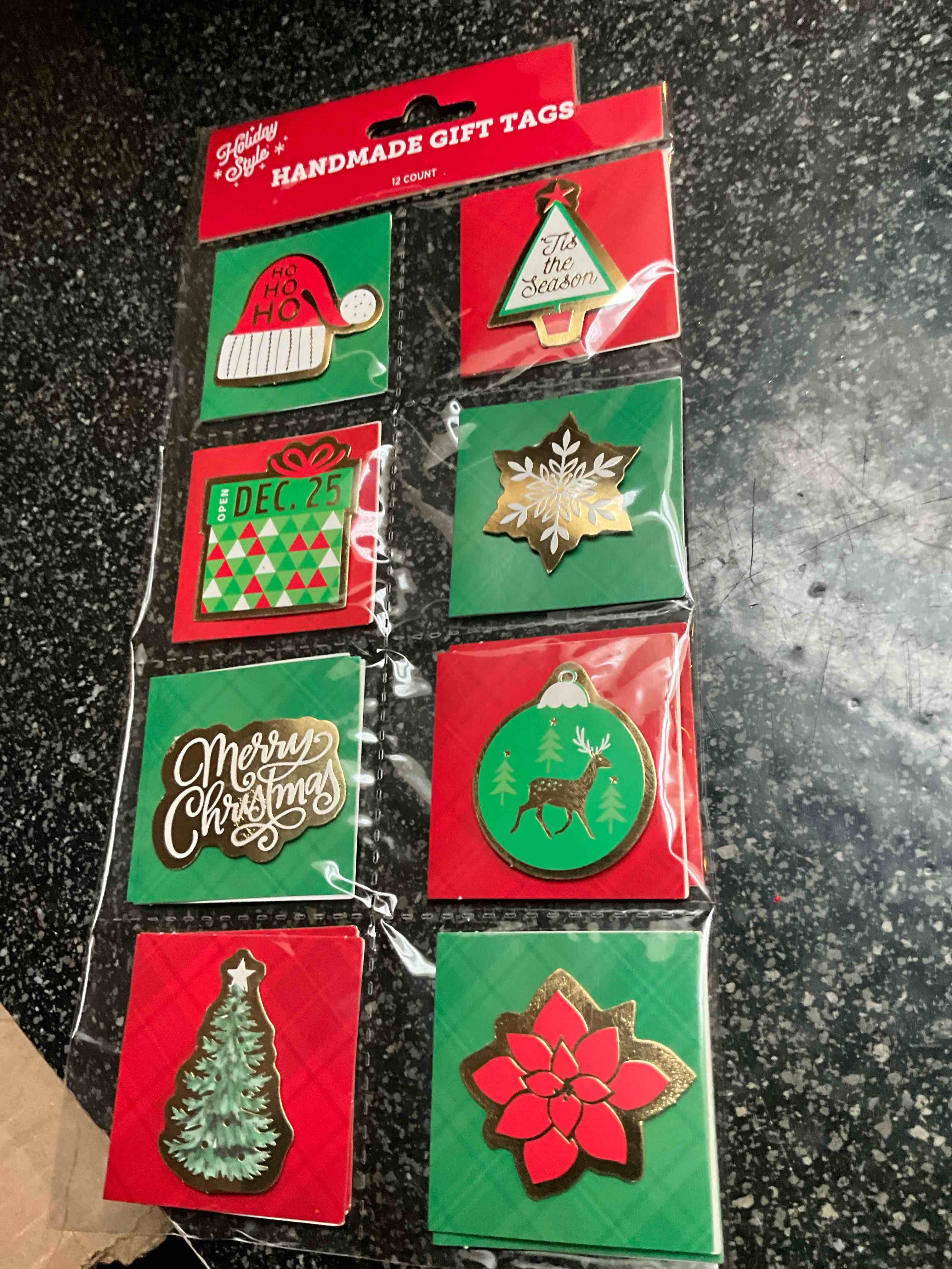 Holiday Style - Homemade Gift Tags - 12 count