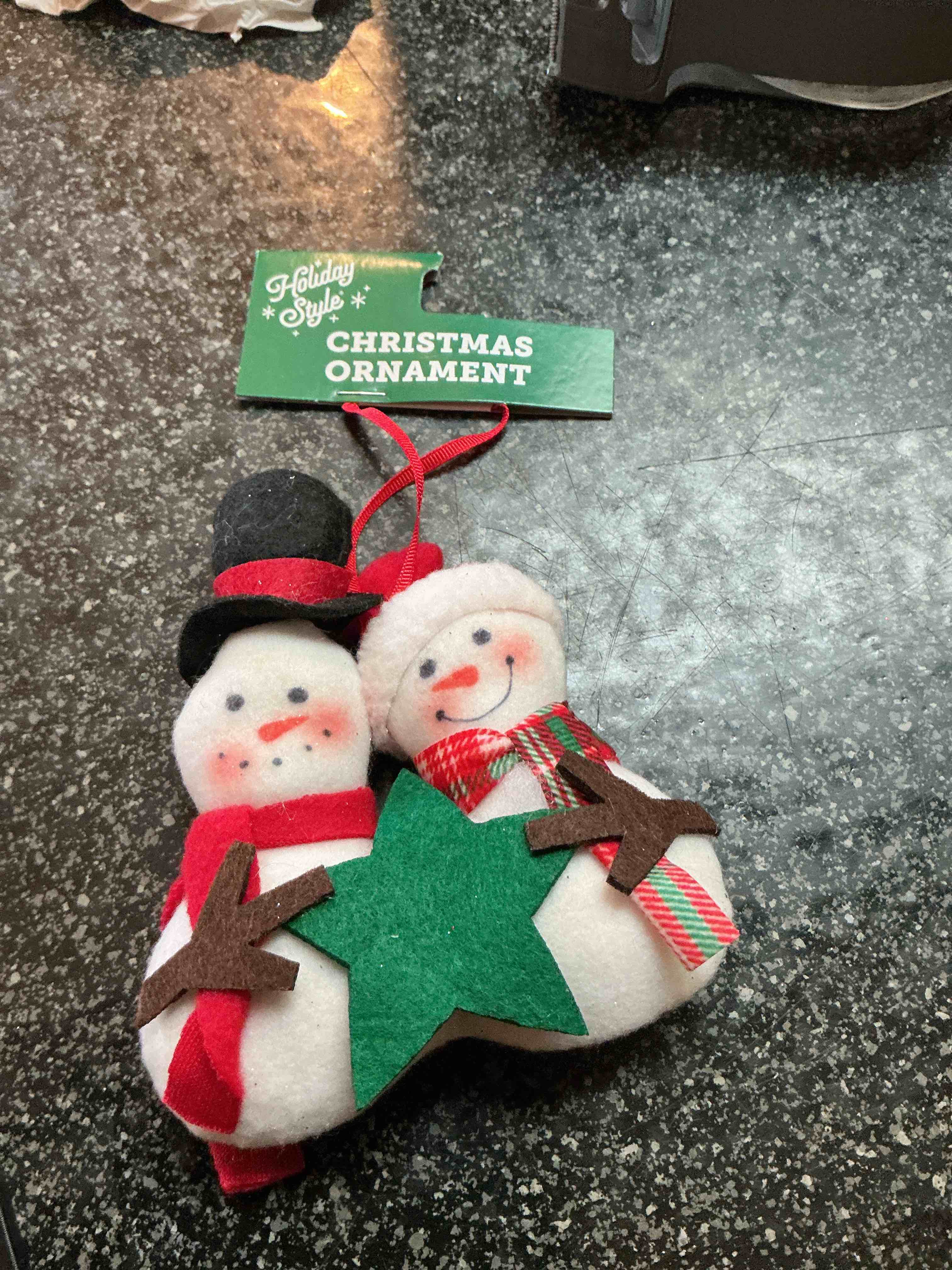 Holiday Style Christmas Ornament