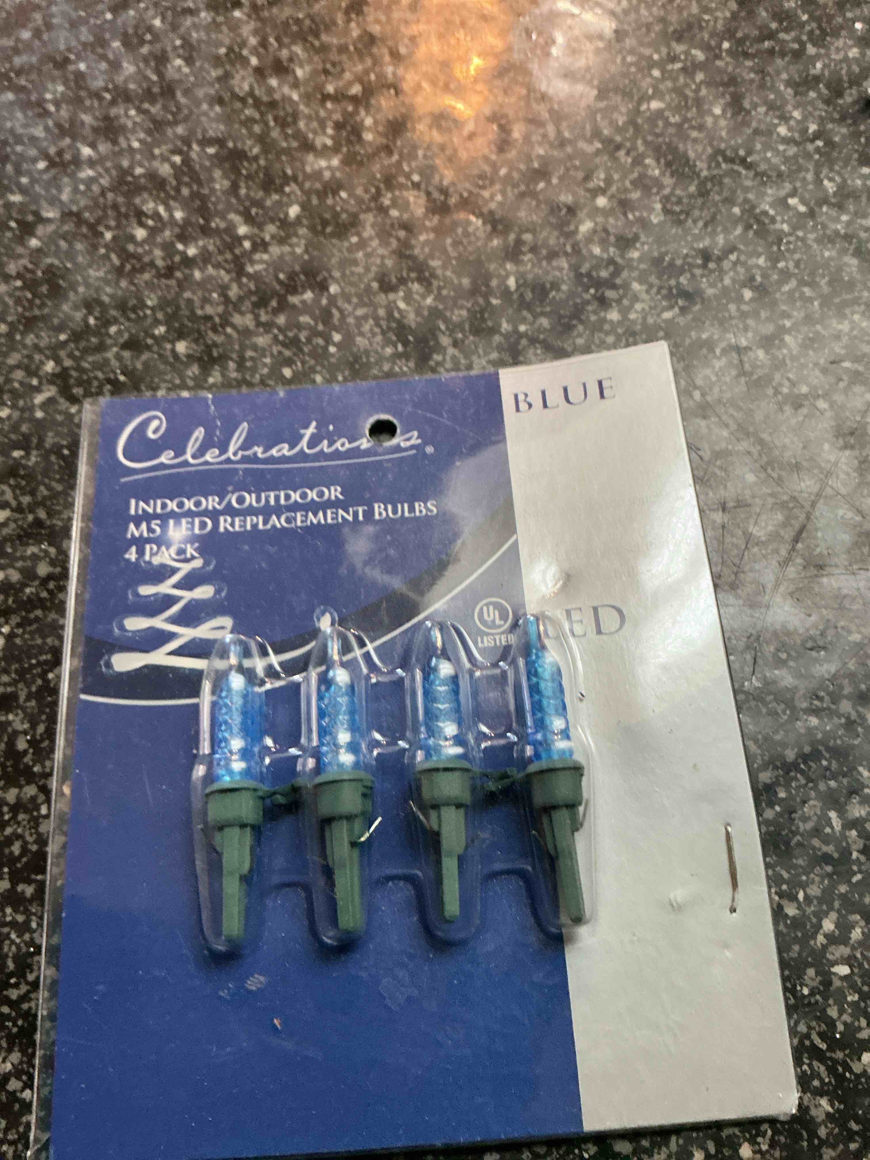 Lot - Celebrations - Blue - LED Bulbs Indoor/Outdoor