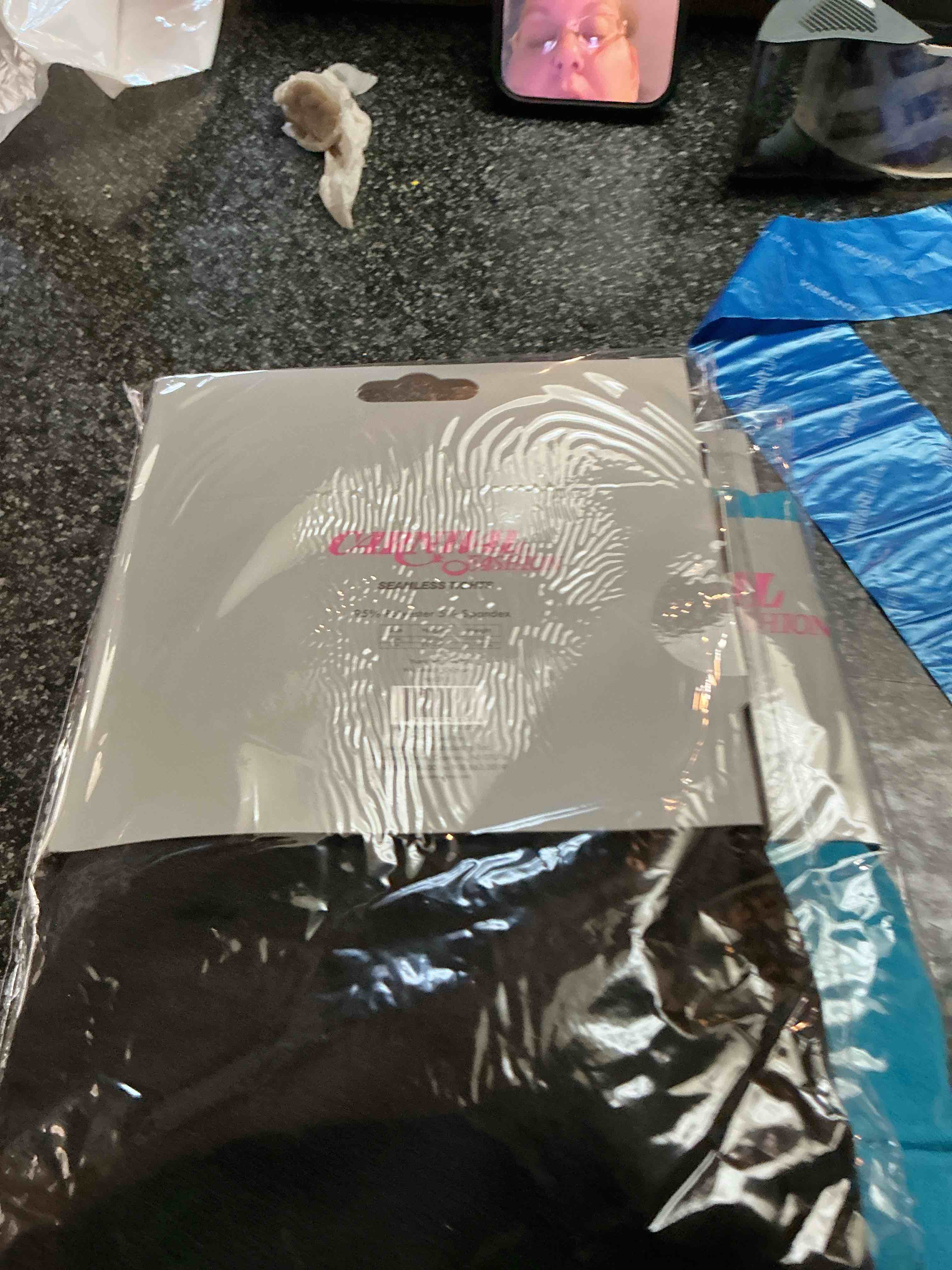 Carnival Fashion Seamless Tights Size L/XL