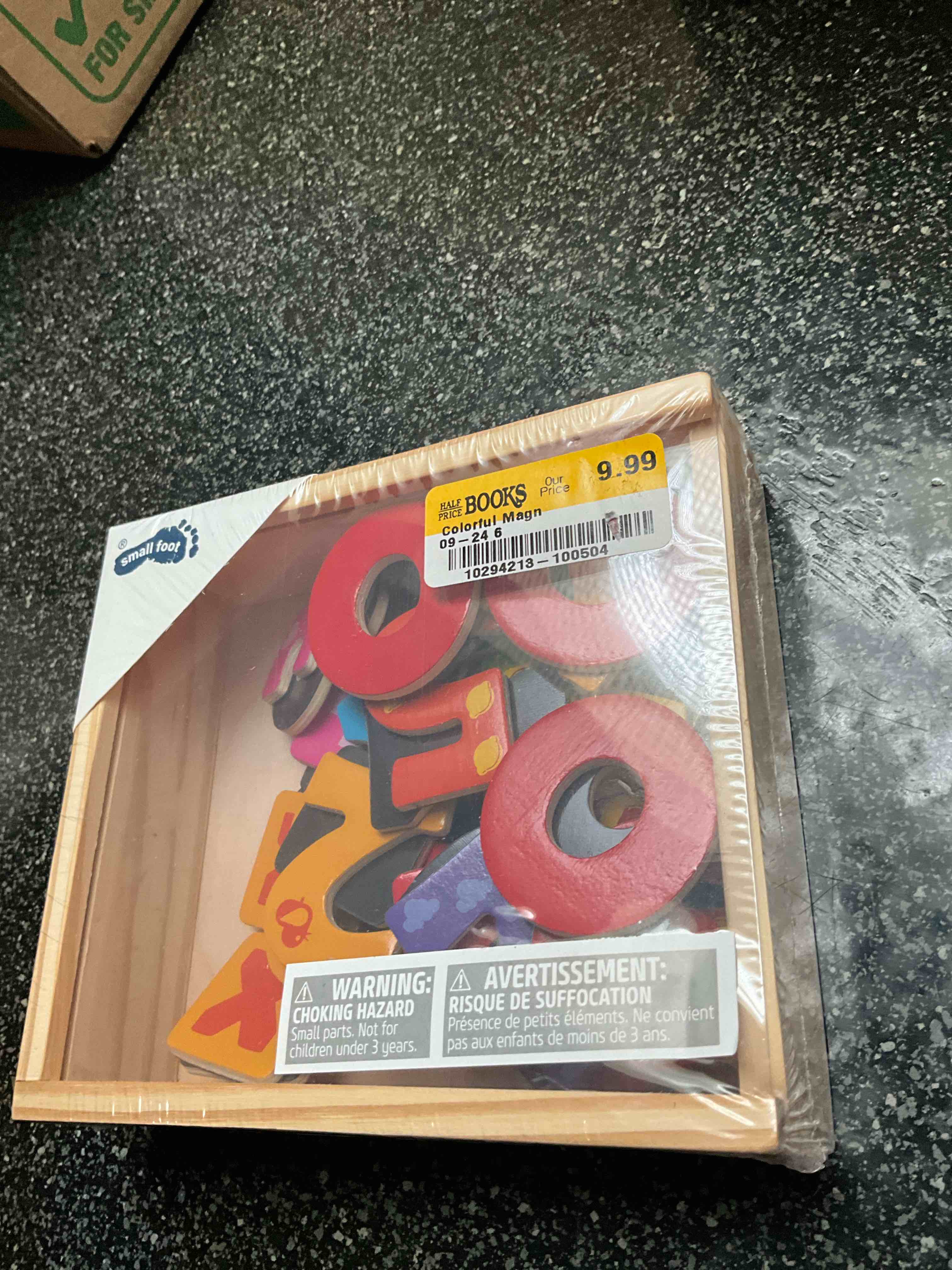 Small Foot - Colorful Magnetic Numbers - 40 Total  