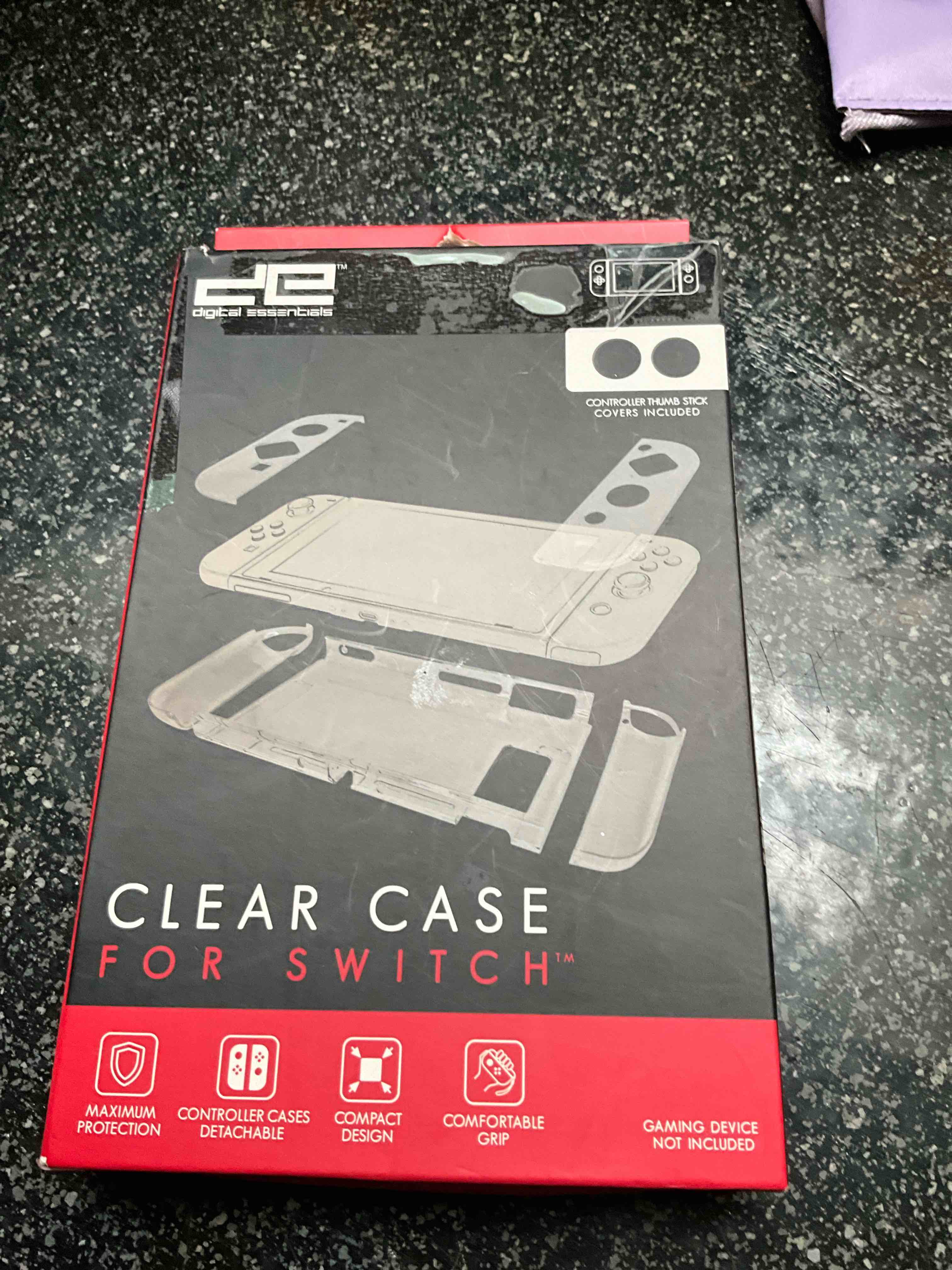 Digital Essentials - Clear Case For Switch 