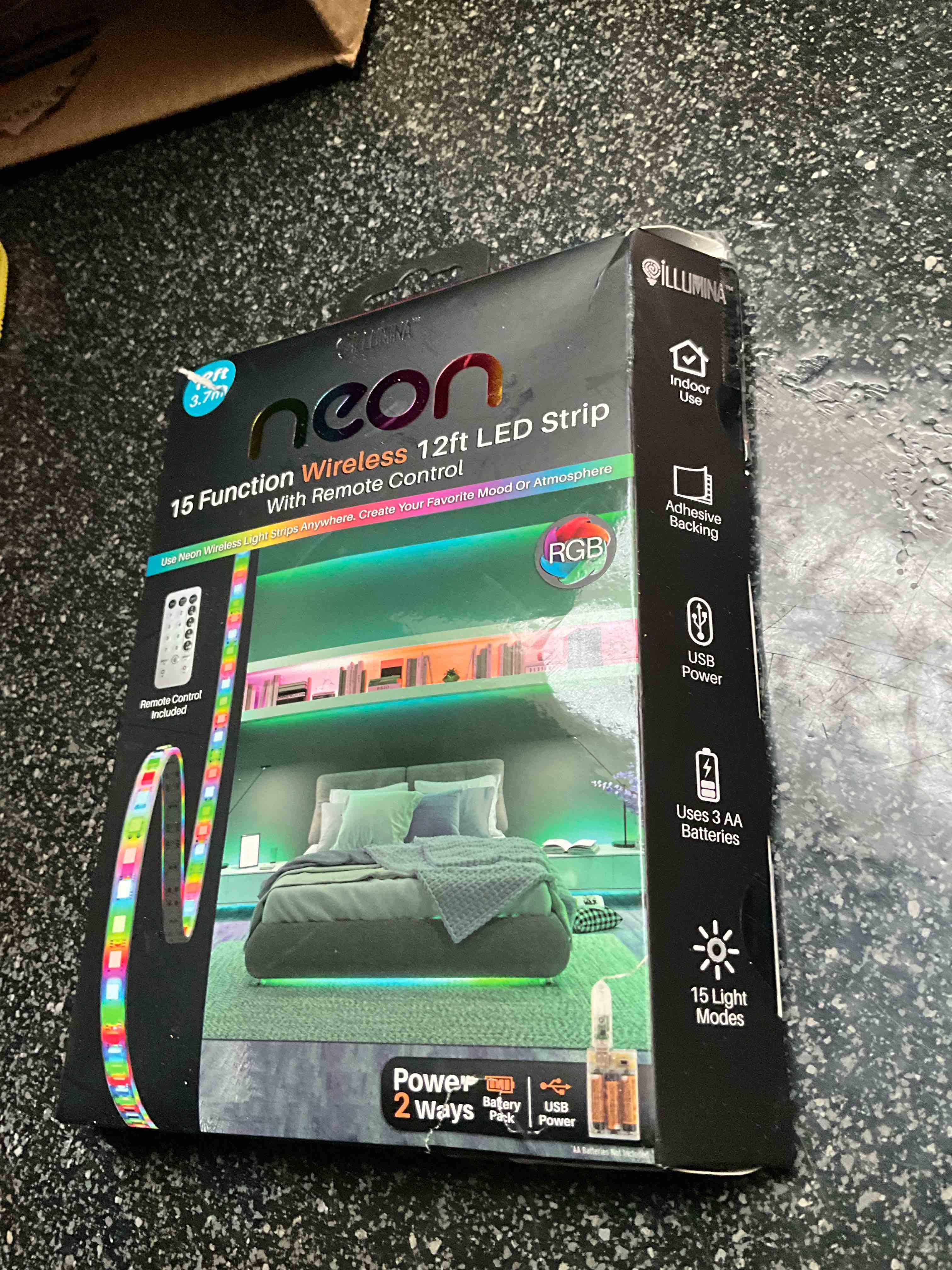 Illumina - Neon - 12ft - 15 Function Wireless LED Strip