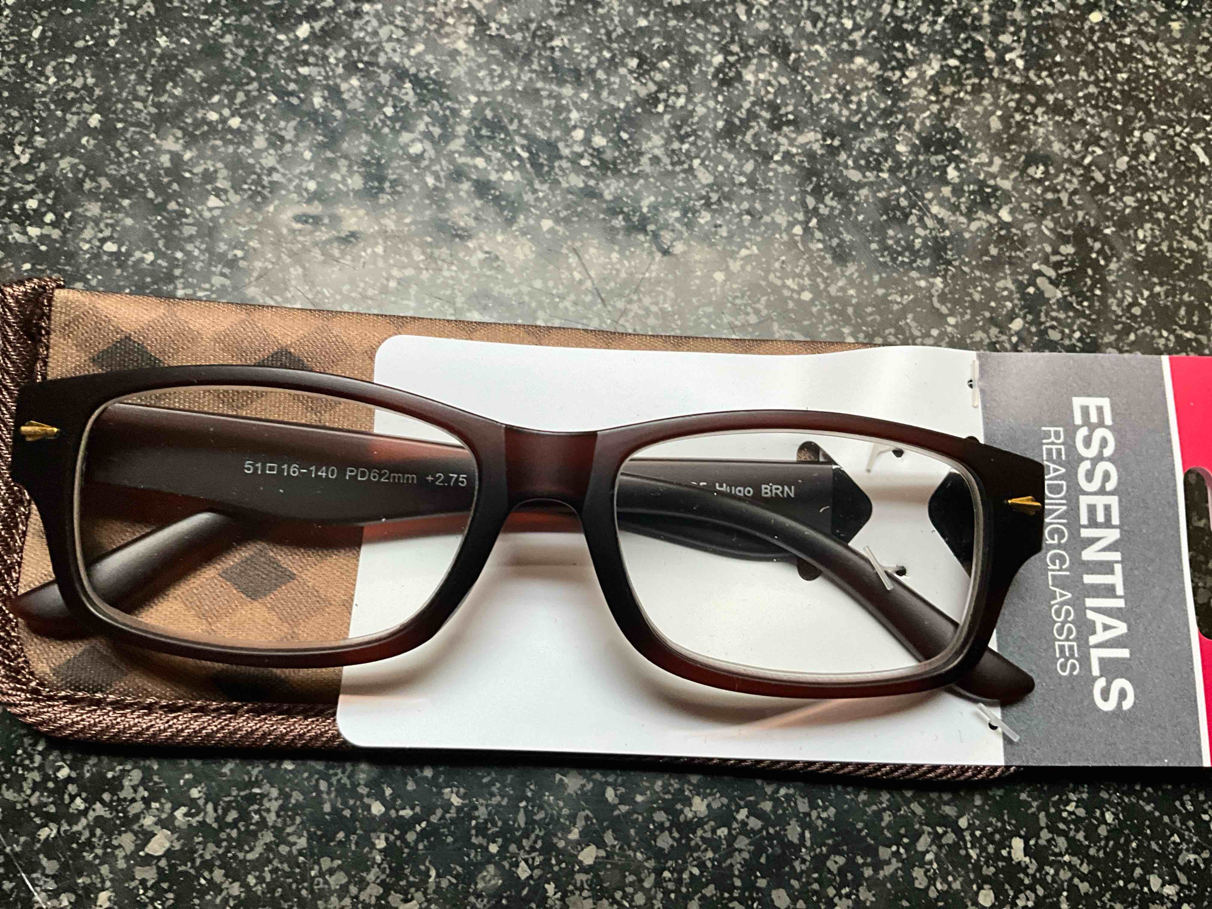 Essentials Reading Glasses - strength - 2.75