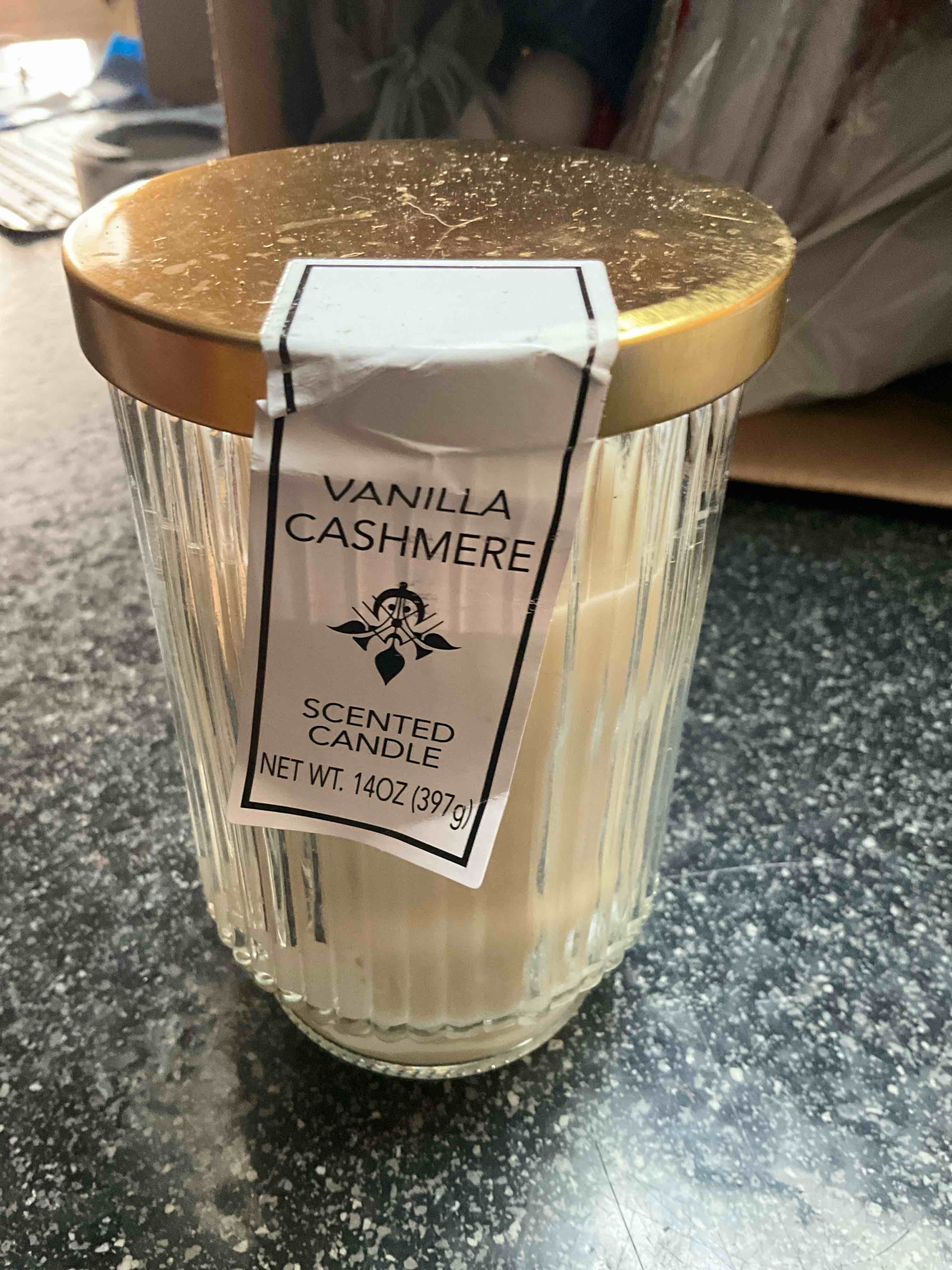 Vanilla/Cashmere Scented Candle - 14oz