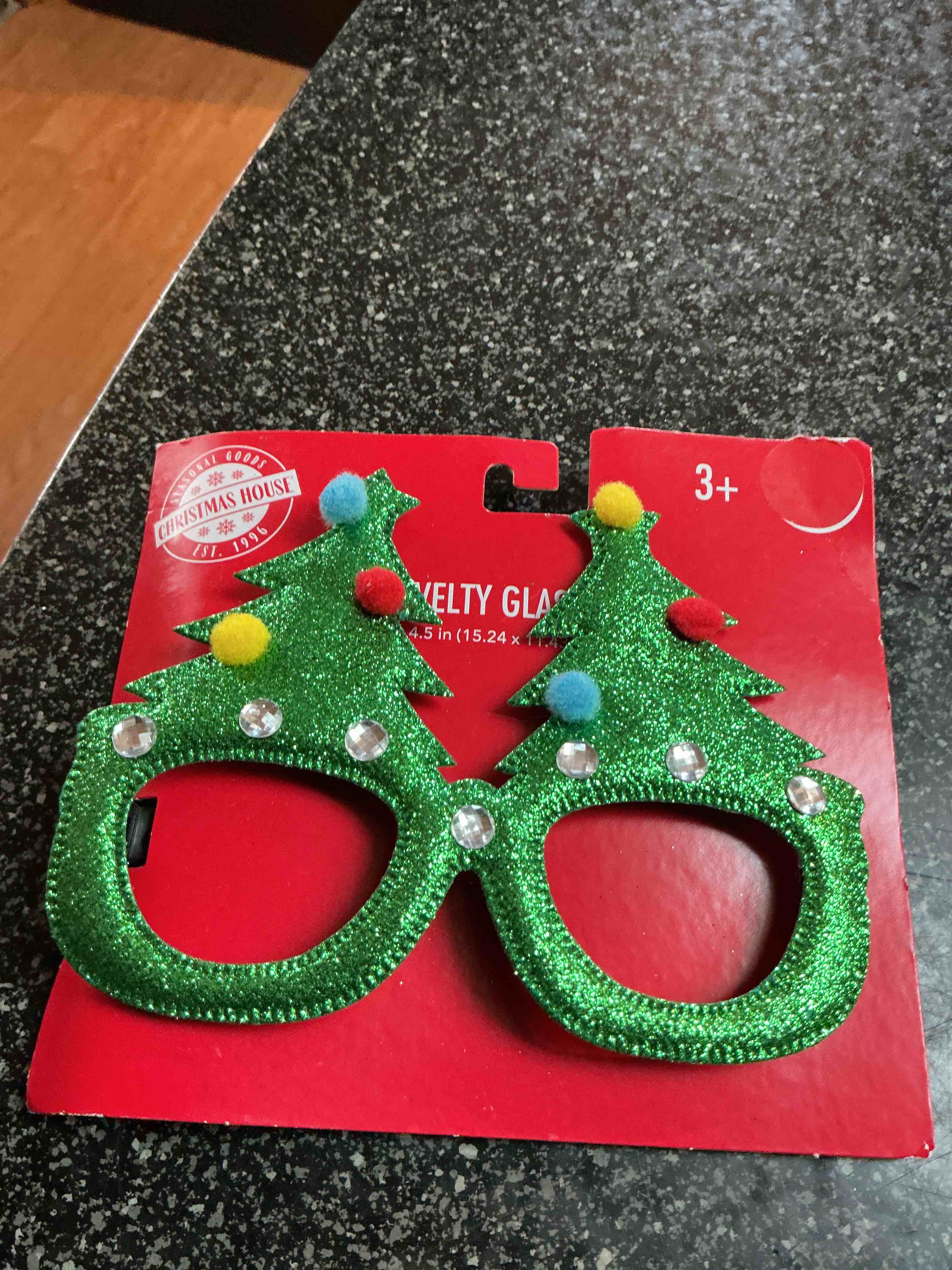 Christmas House Novelty Glasses