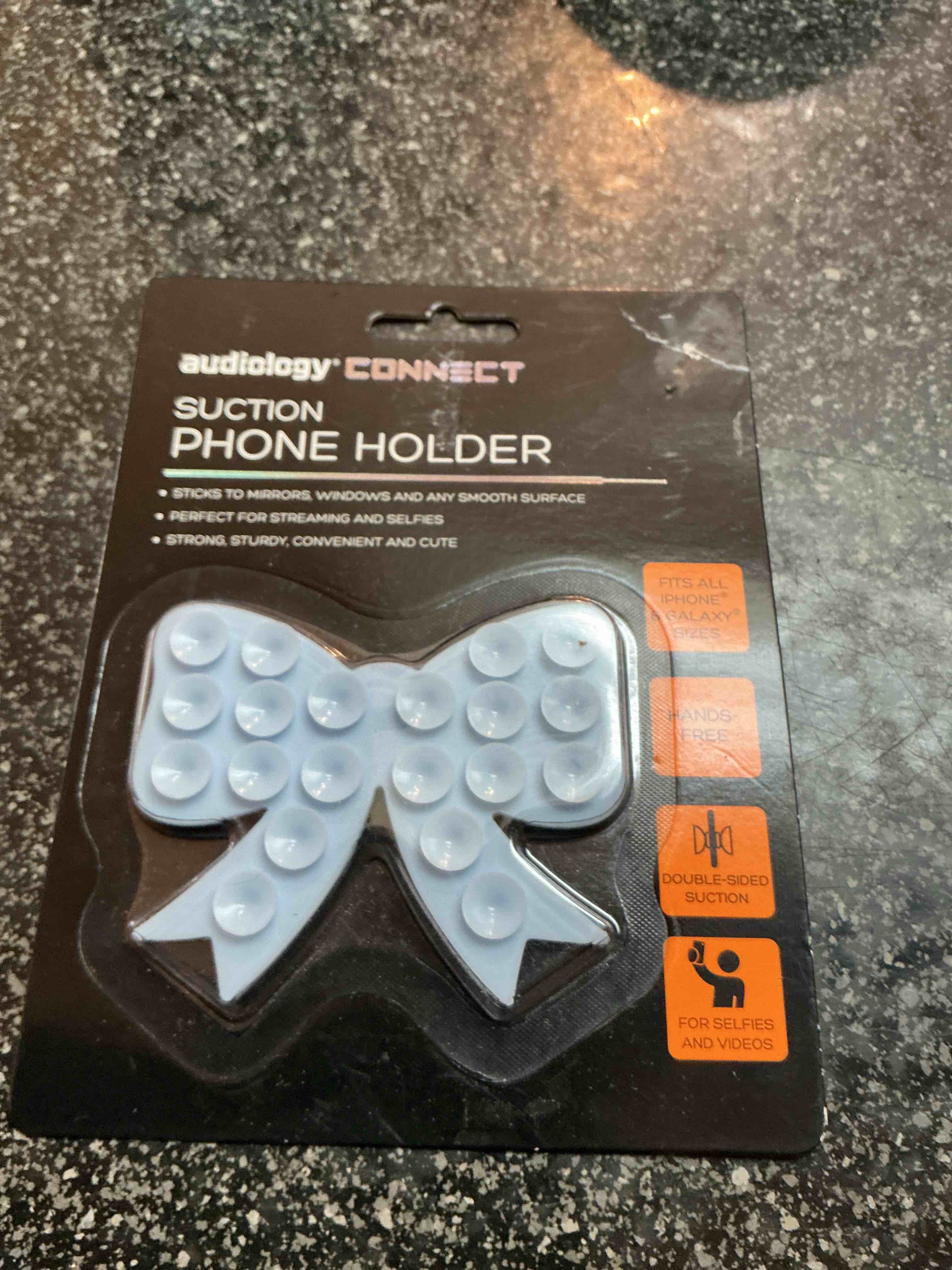 Audiology Suction Phone Holder