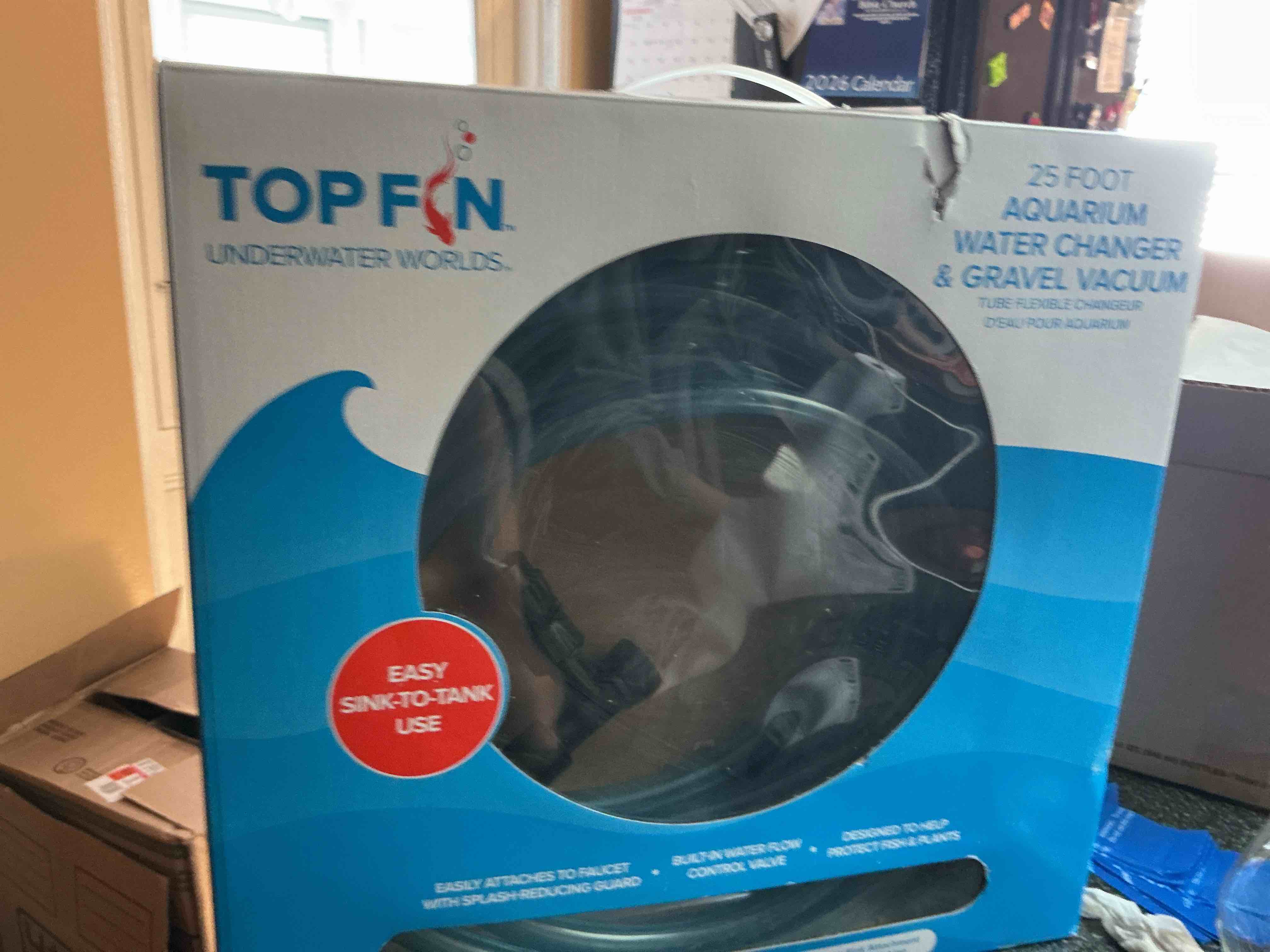 Top Fin Underwater Works 25 Ft. Aquarium Water Changer & Gravel Vacuum