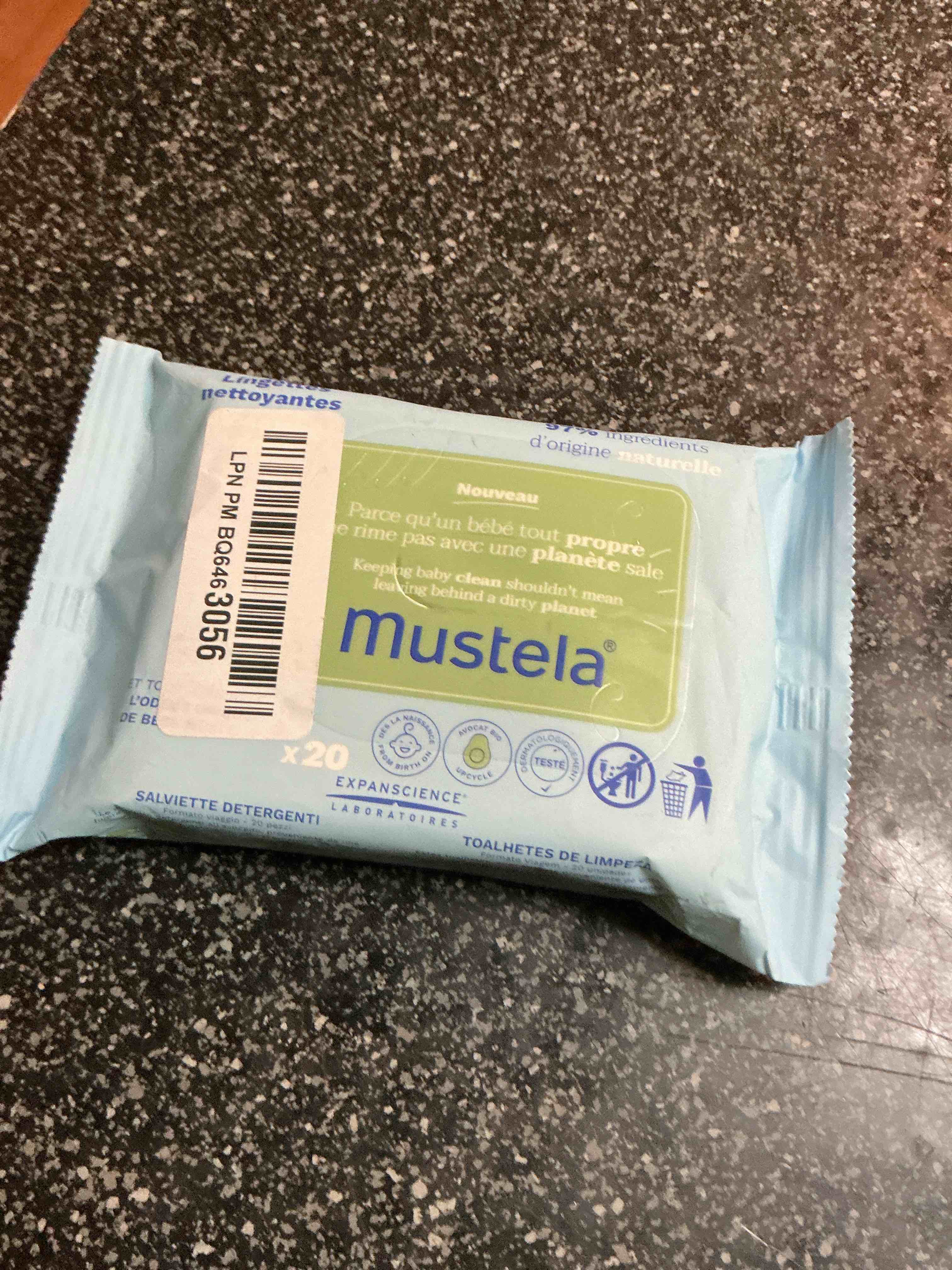 Mustela 20 Wipes
