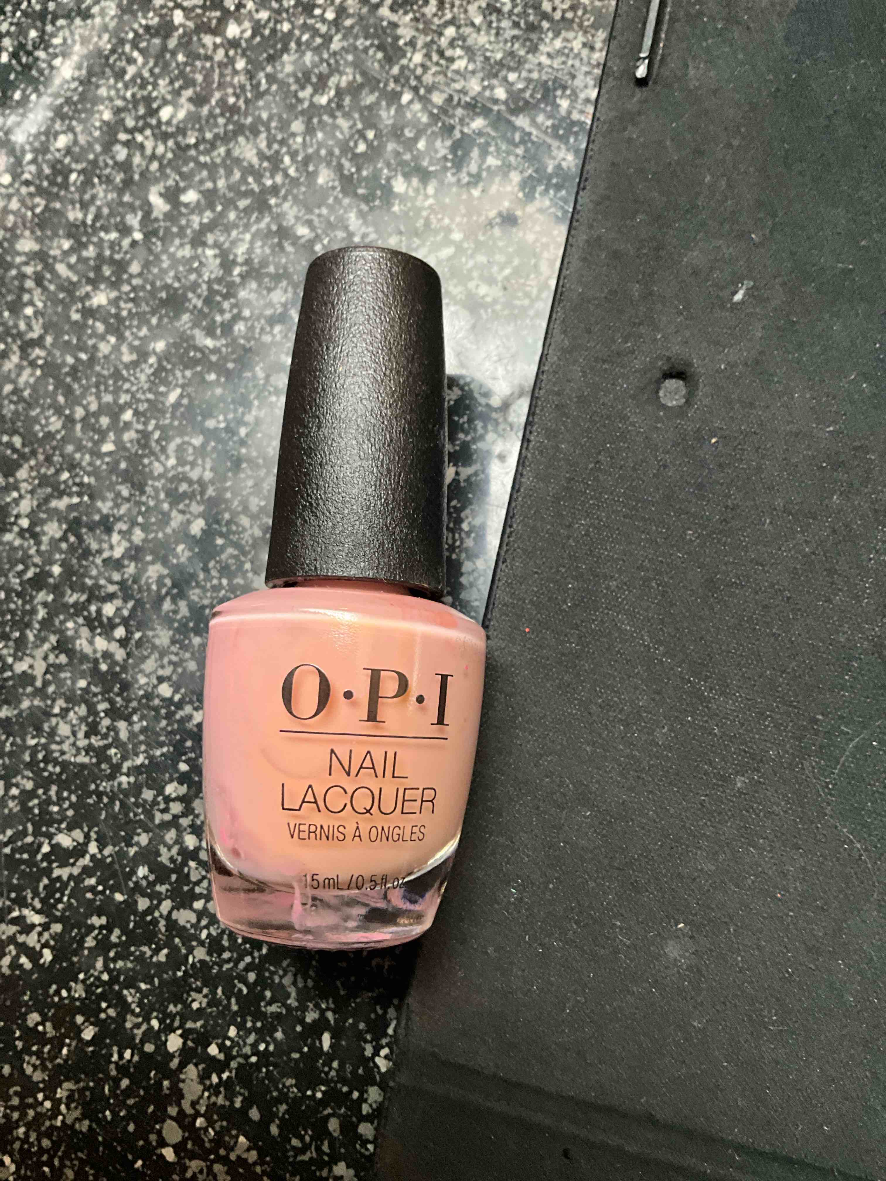 OPI Nail Lacquer, Up to 7 Days of Wear, Chip Resistant & Fast Drying, Nude & Neutral Nail Polish, 0.5 fl oz - Sweat Heart