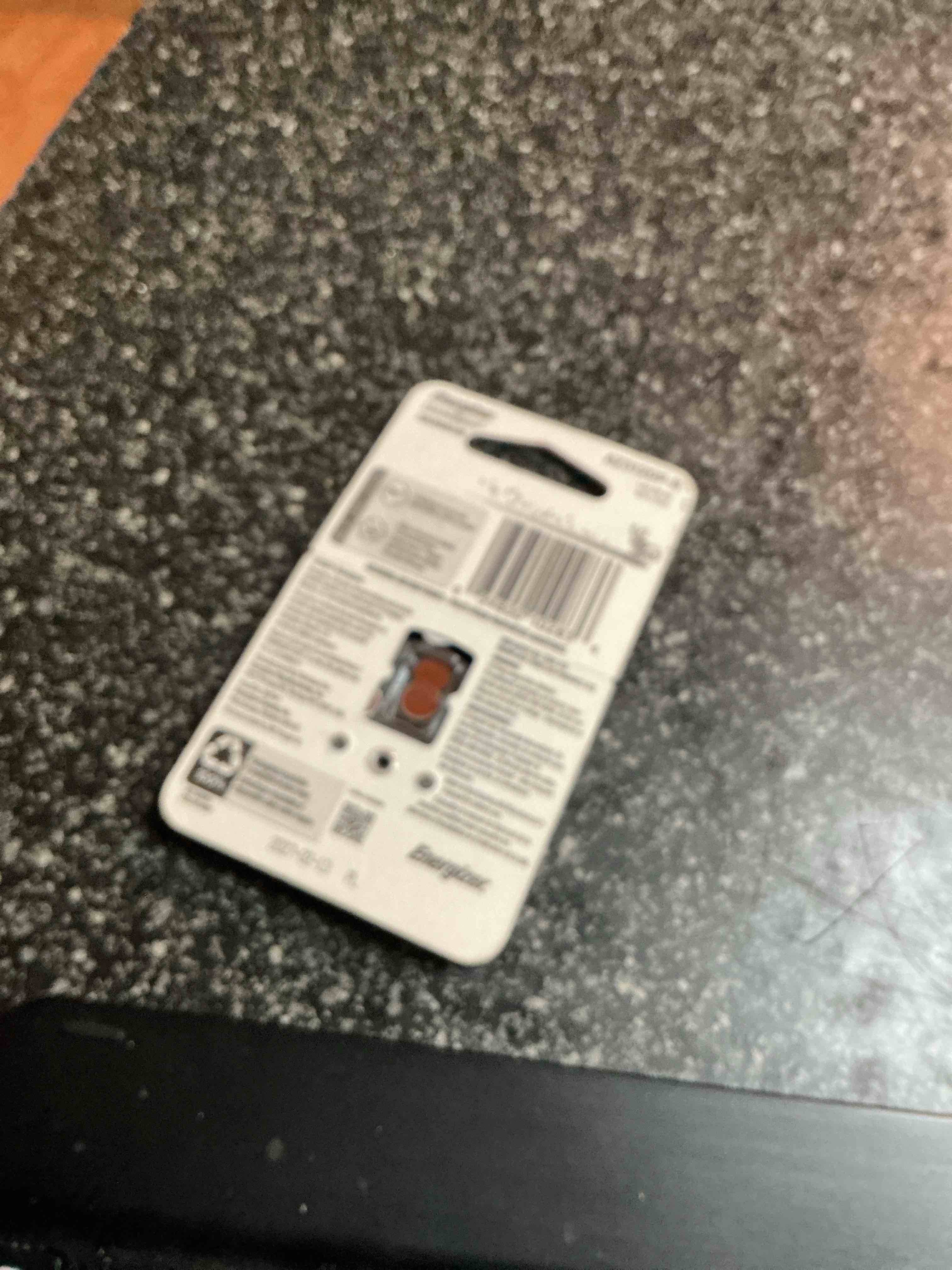 Energizer Hearing Aid Batteries Size 312, Brown Tab, 8 Pack