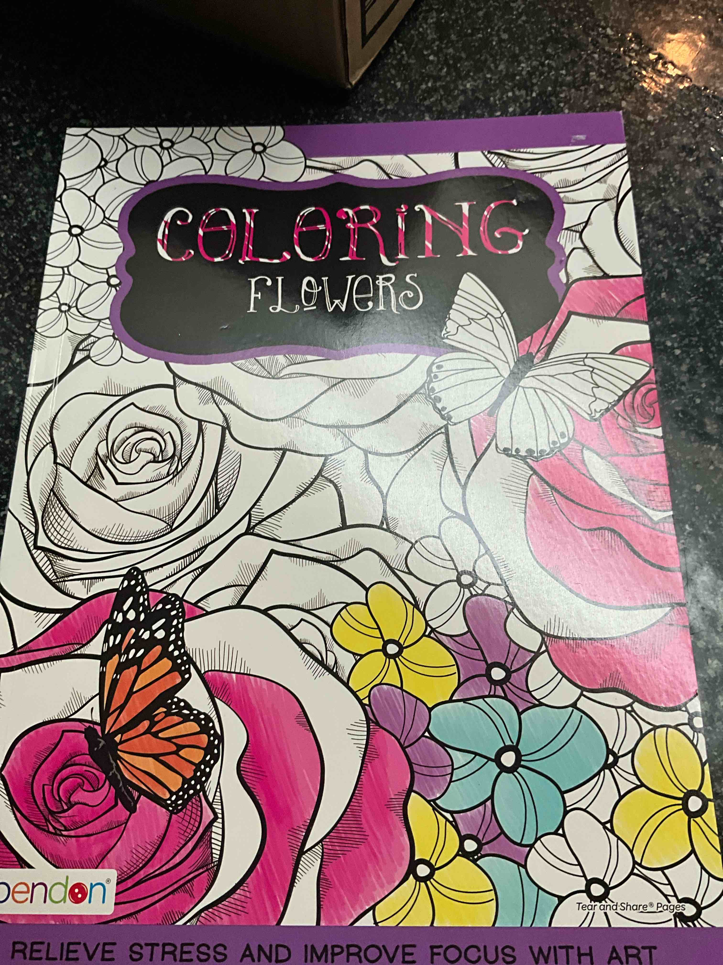 Bendon - Coloring Flowers