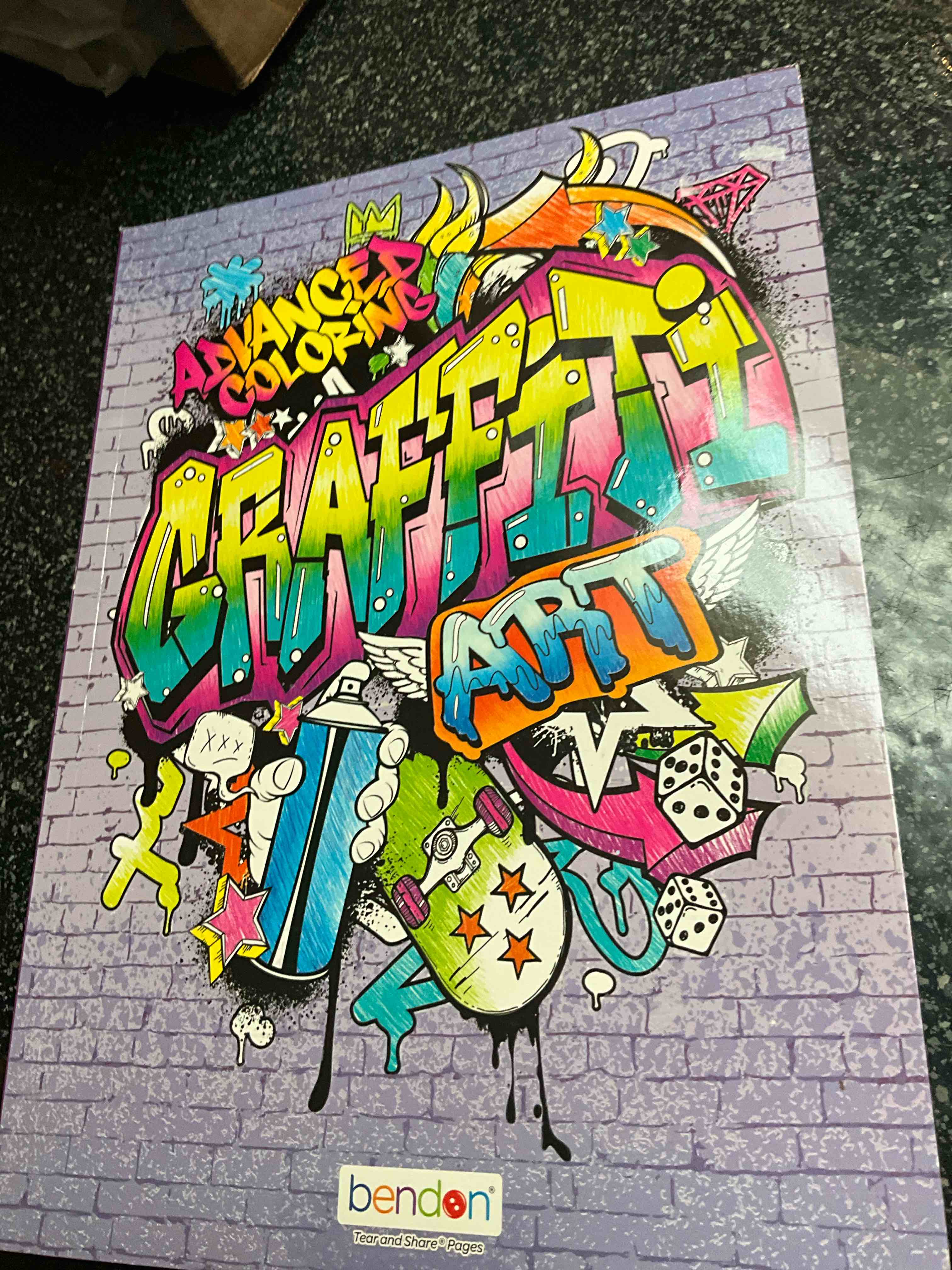 Bendon - Graffiti Art - Advanced Coloring 