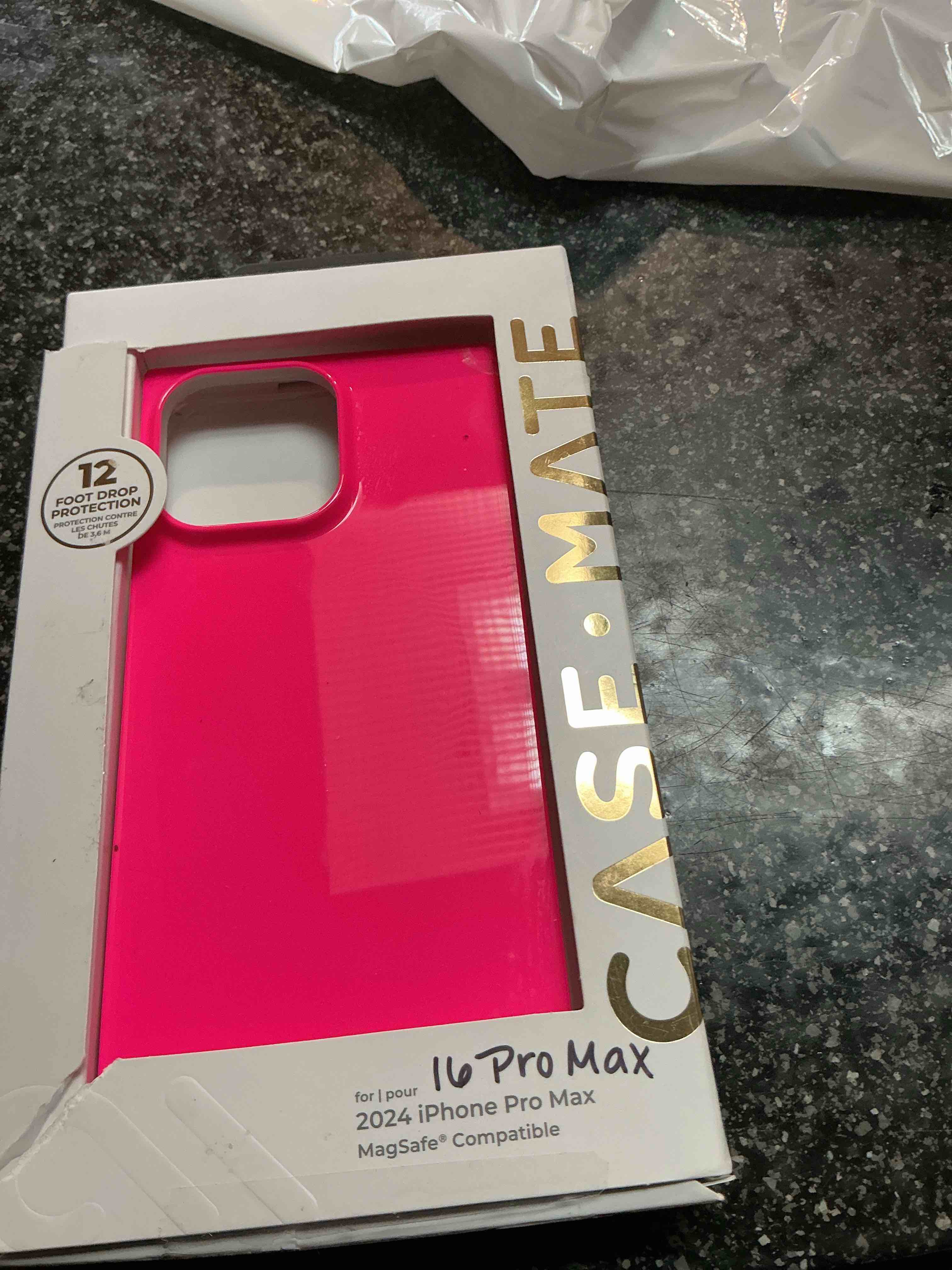 Case-Mate Pink Case For iPhone 16 Pro Max