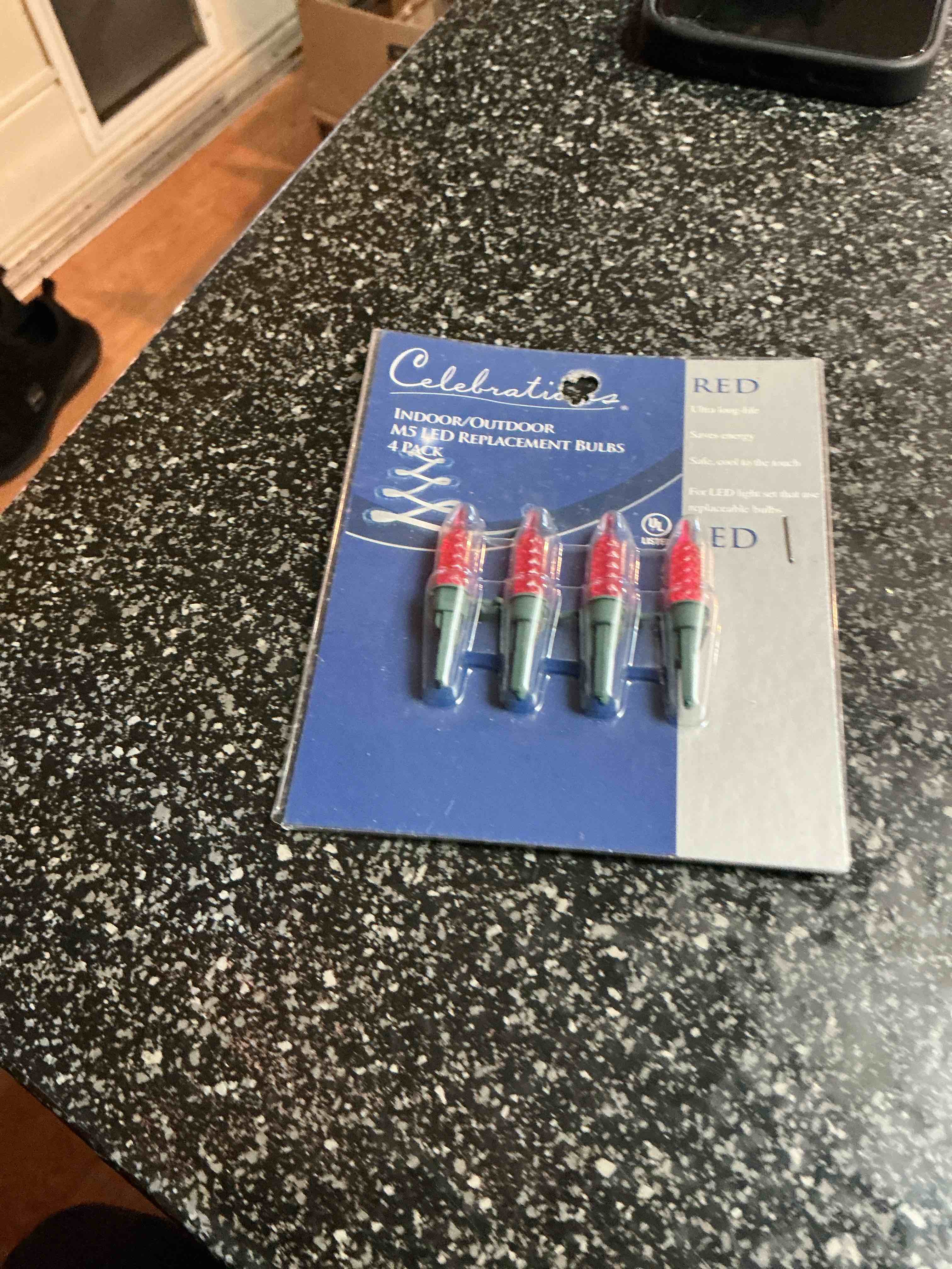 Lot - Celebrations Replacement Bulbs - red