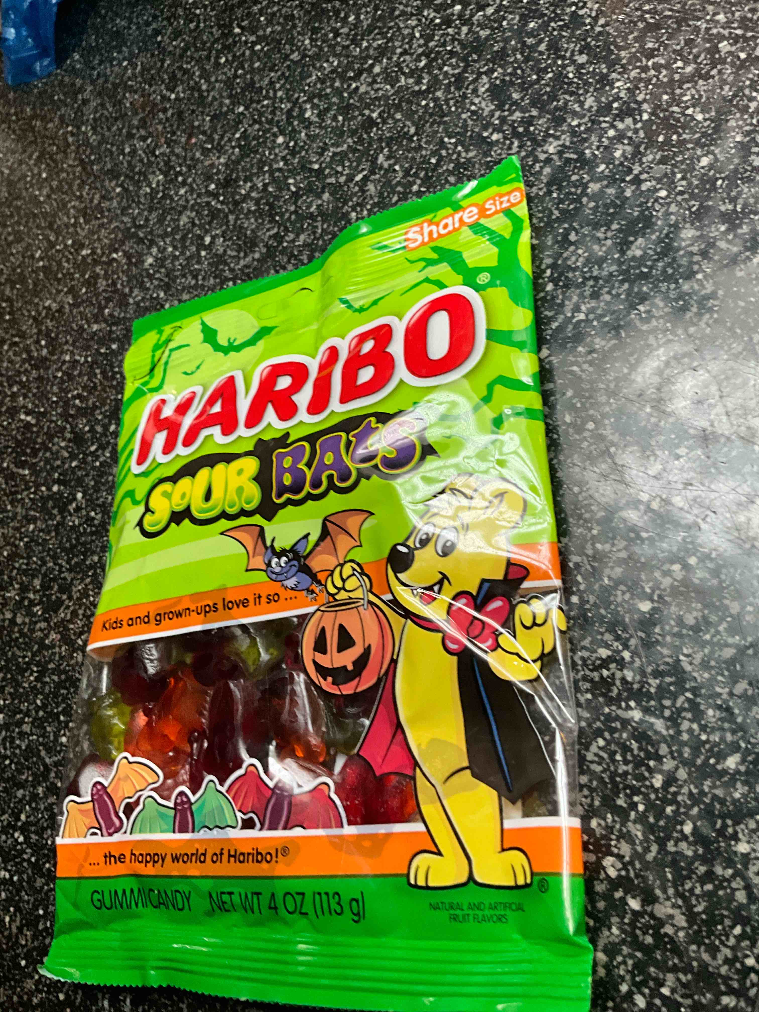 Haribo - Sour Bats - 4 oz 