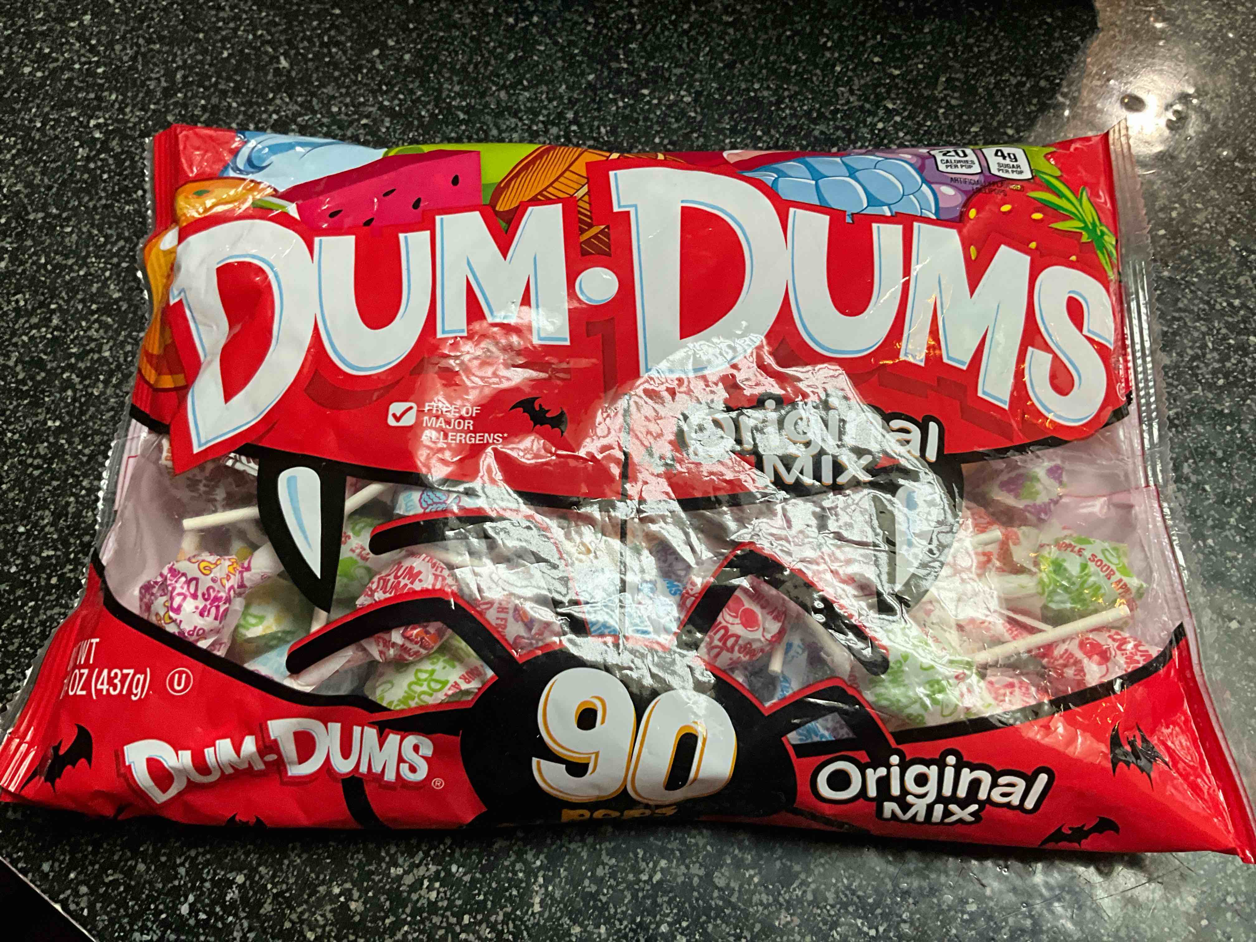 DUM DUMS - Original Mix - 90 count - 15.4 oz Bag 