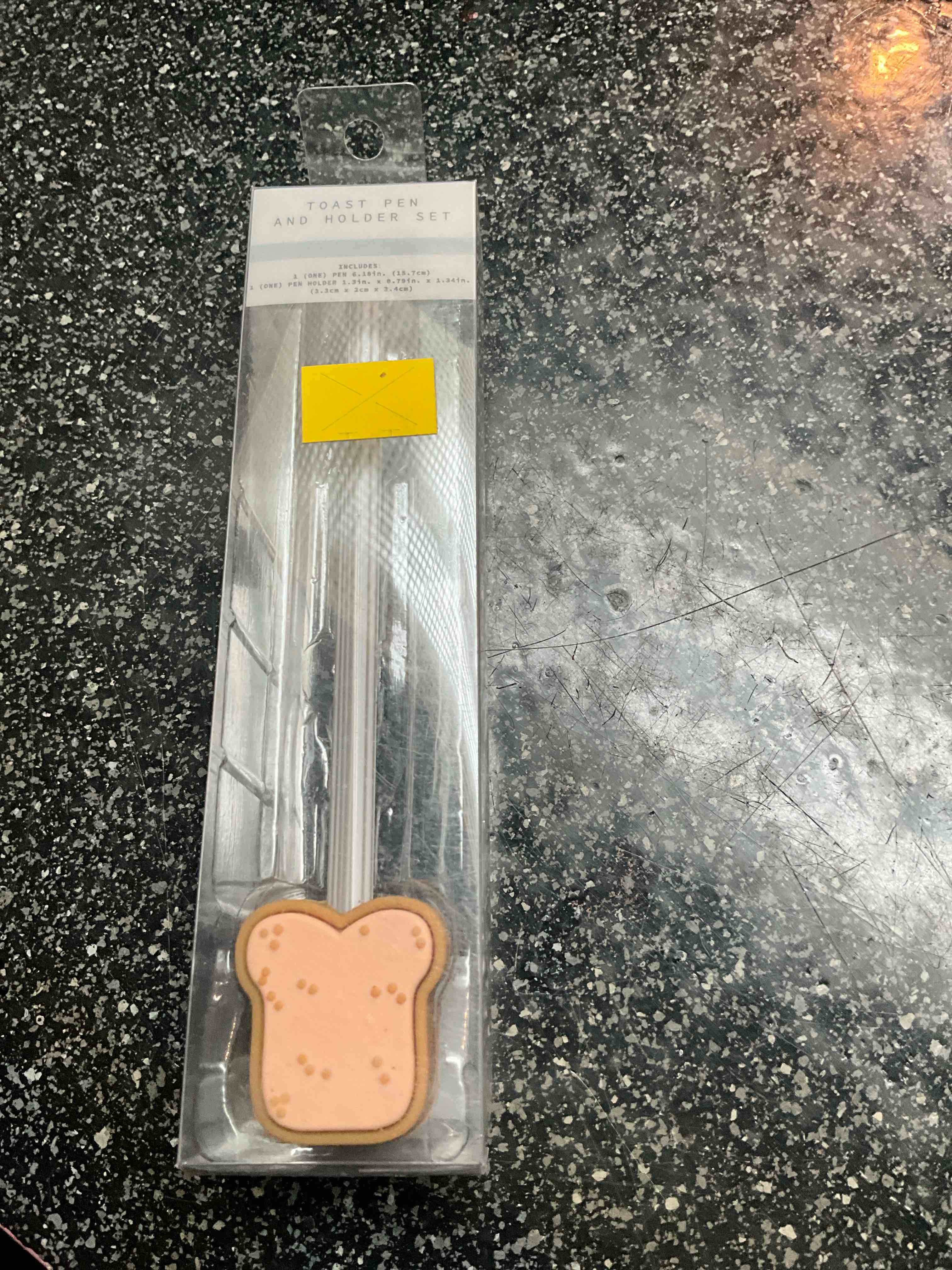 Toast Pen and Holder Set 