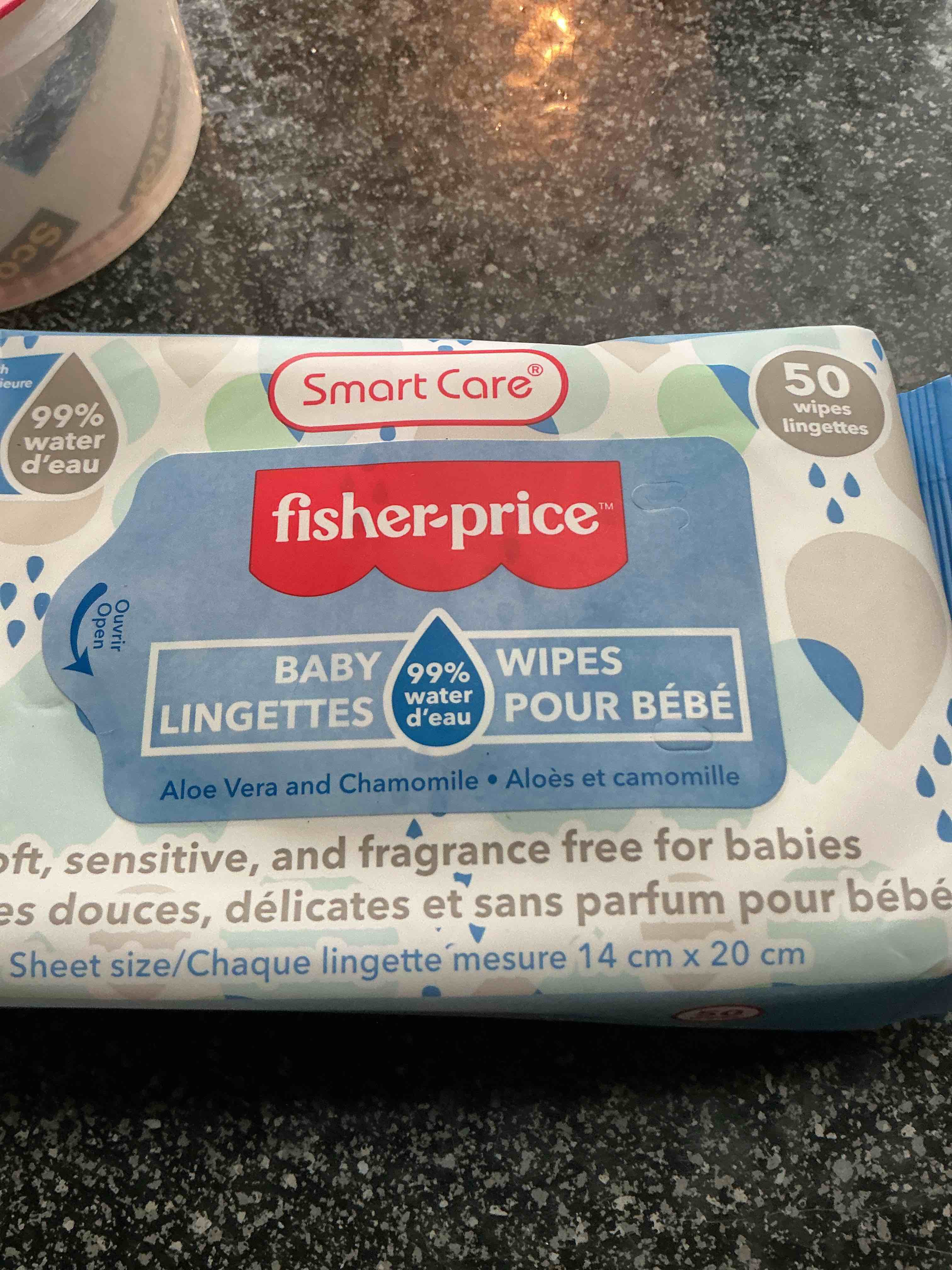 Condition photo showing New/Like New for Smart Care Fisher Price 50 Wipes 