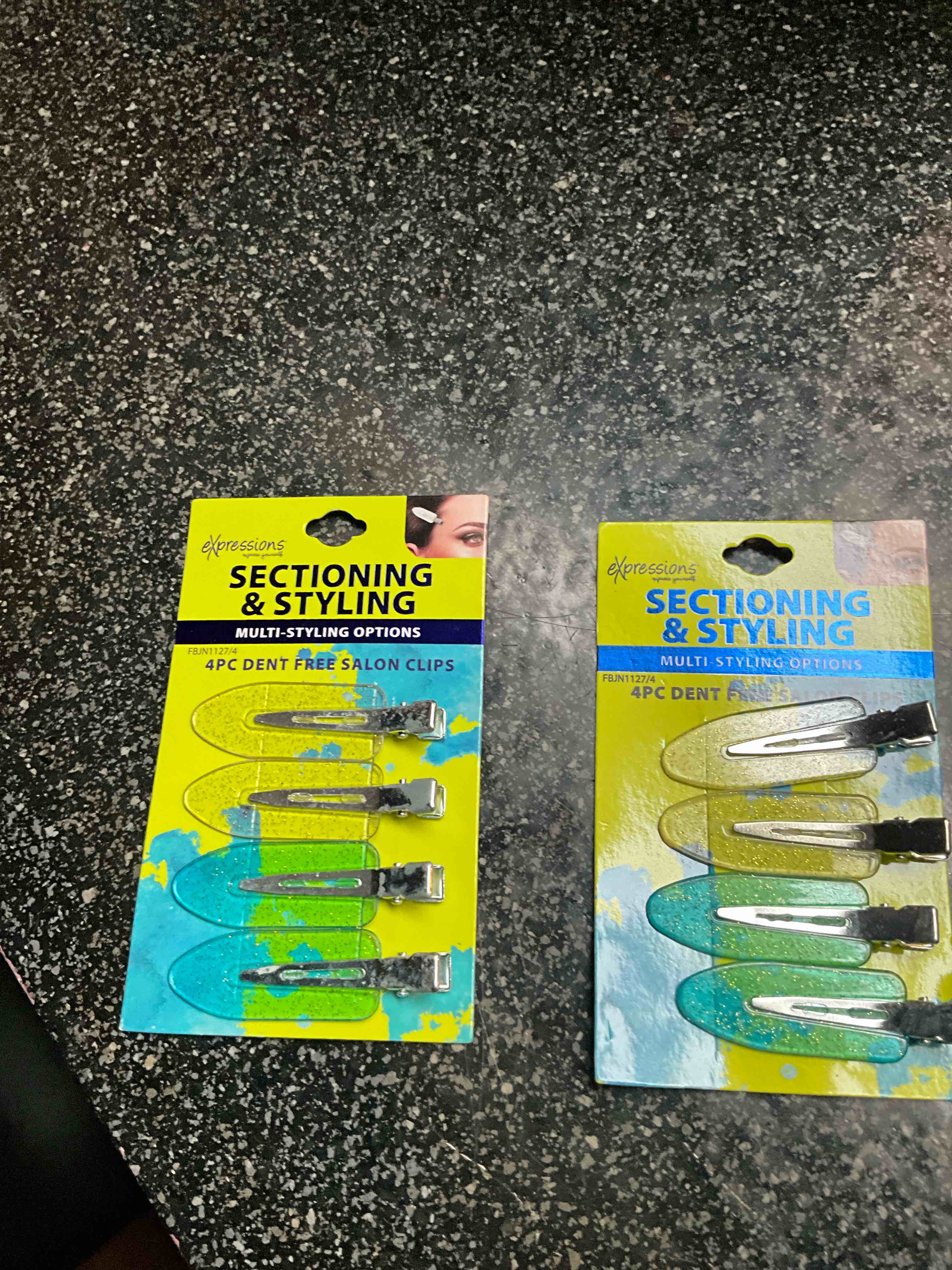 Condition photo showing New/Like New for Expressions - 4pc Dent Free - Salon Clips 